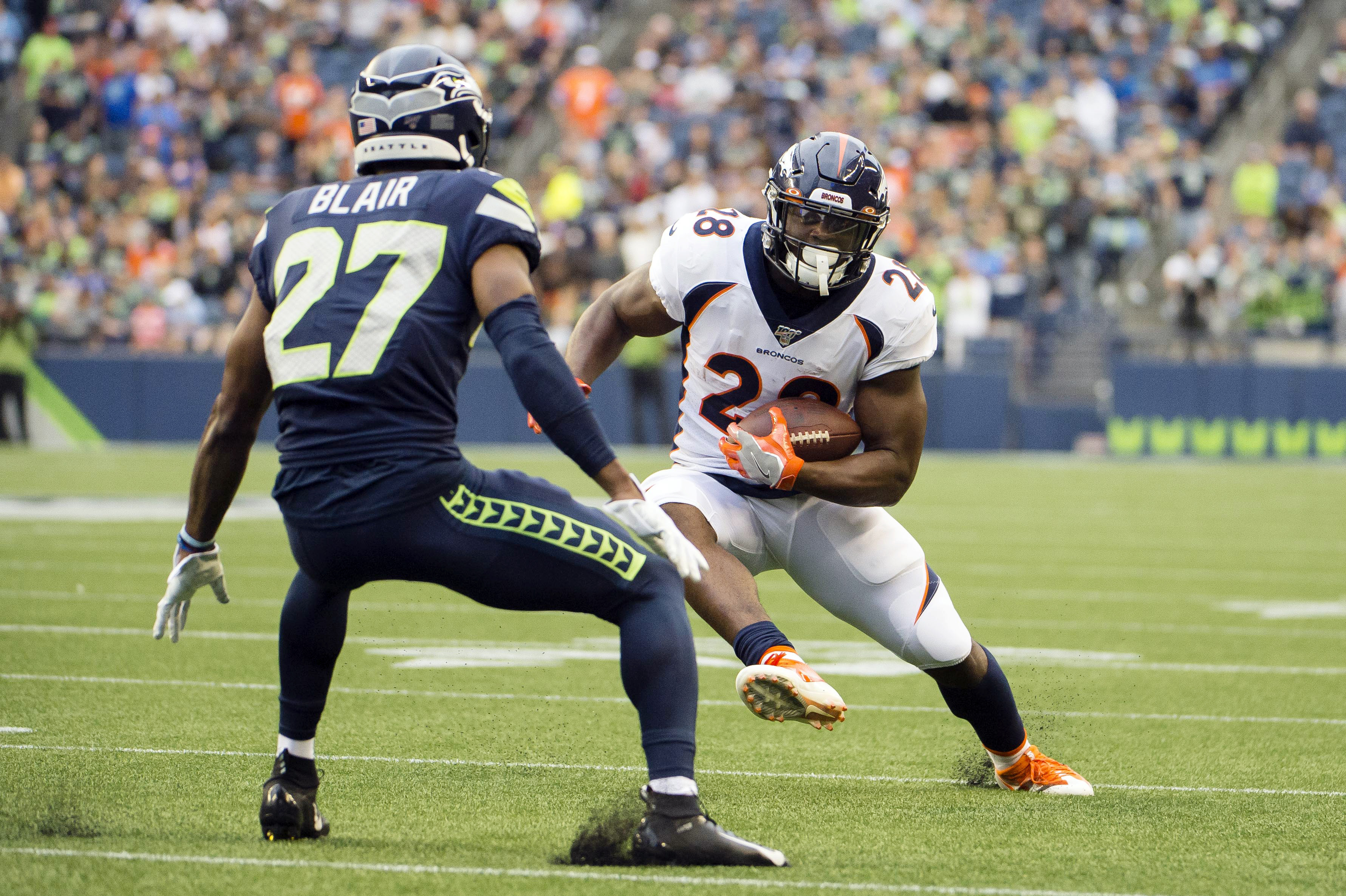 NFL: Preseason-Denver Broncos at Seattle Seahawks
