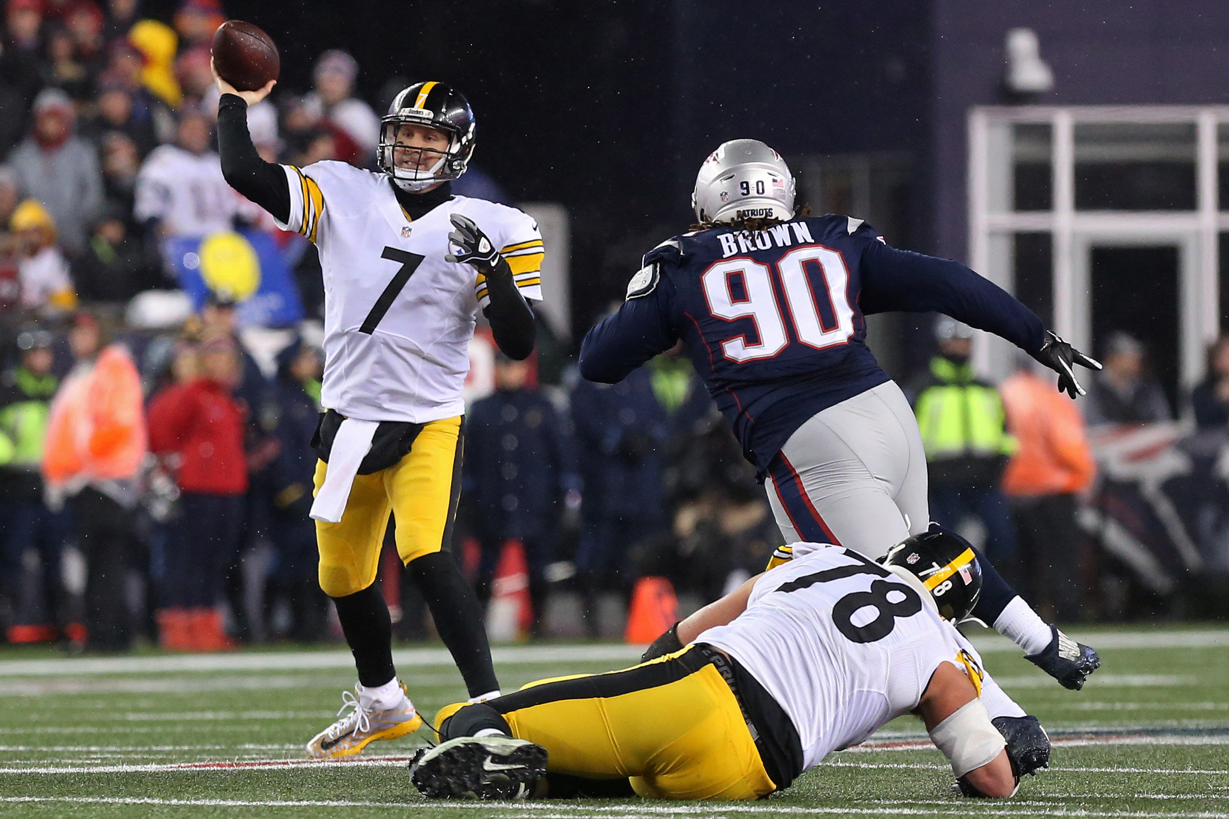 NFL: AFC Championship-Pittsburgh Steelers at New England Patriots
