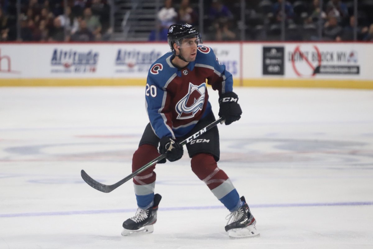 Conor Timmins in NHL debut for Colorado Avalanche