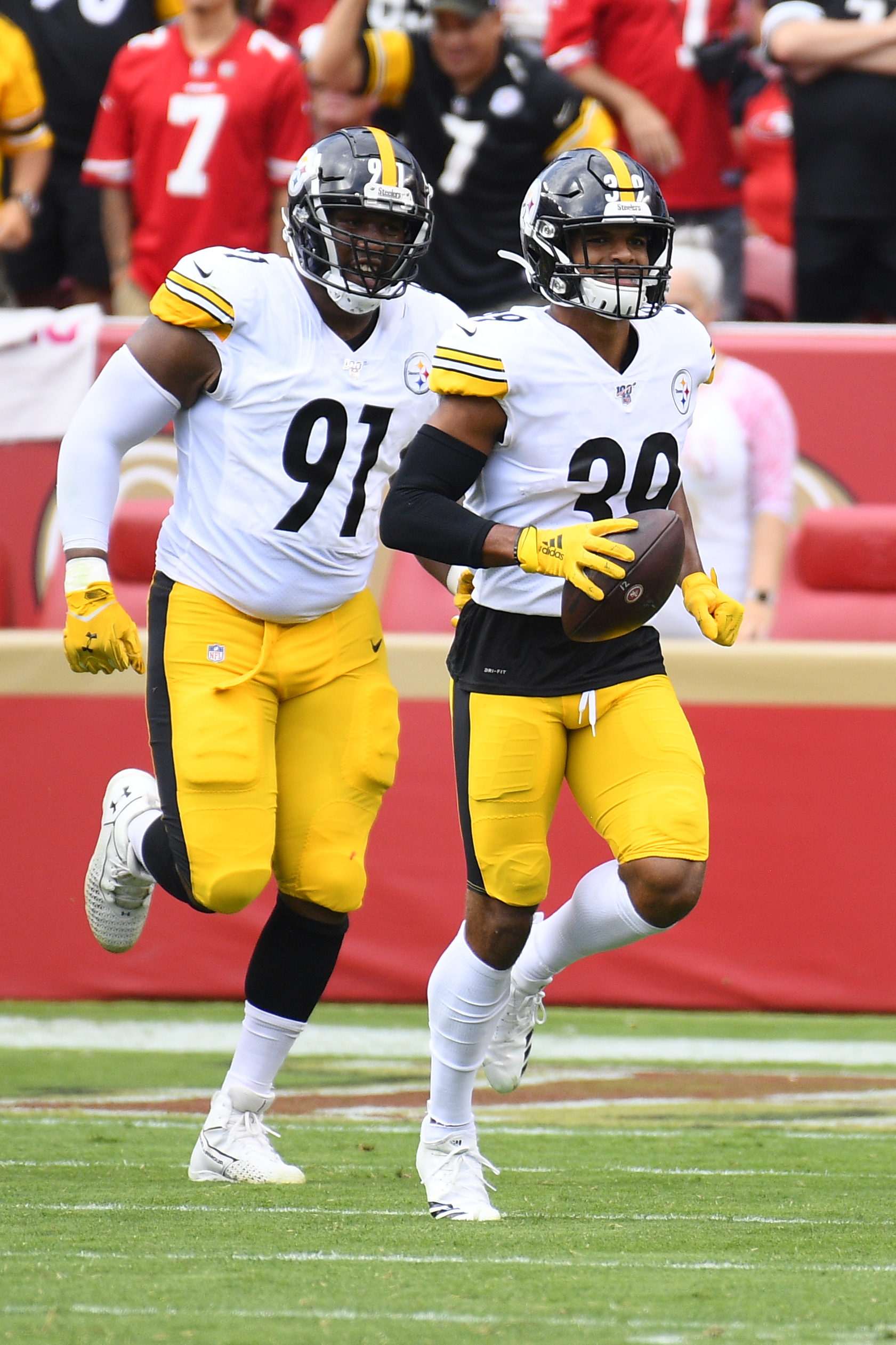 NFL: SEP 22 Steelers at 49ers