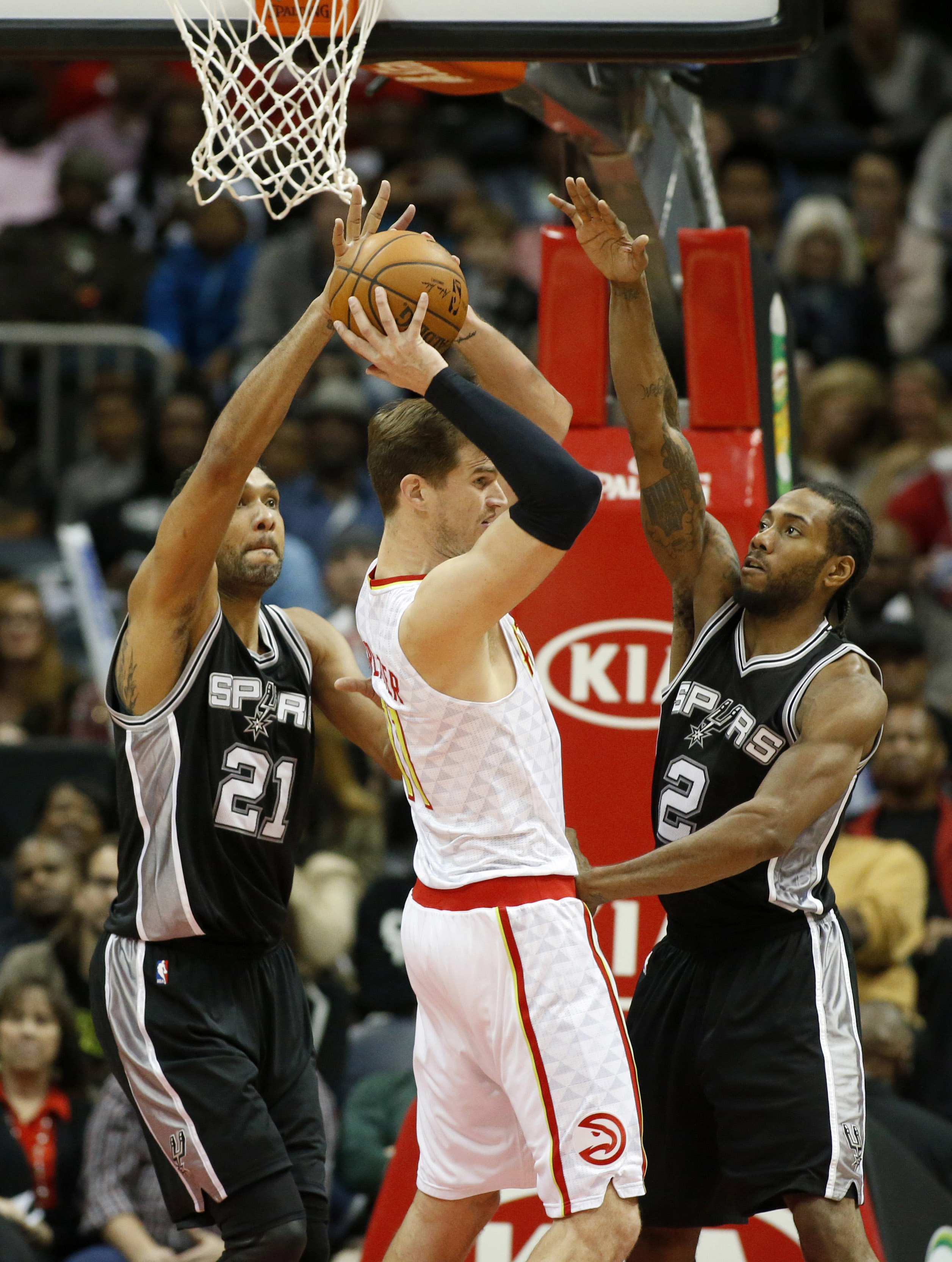 NBA: San Antonio Spurs at Atlanta Hawks