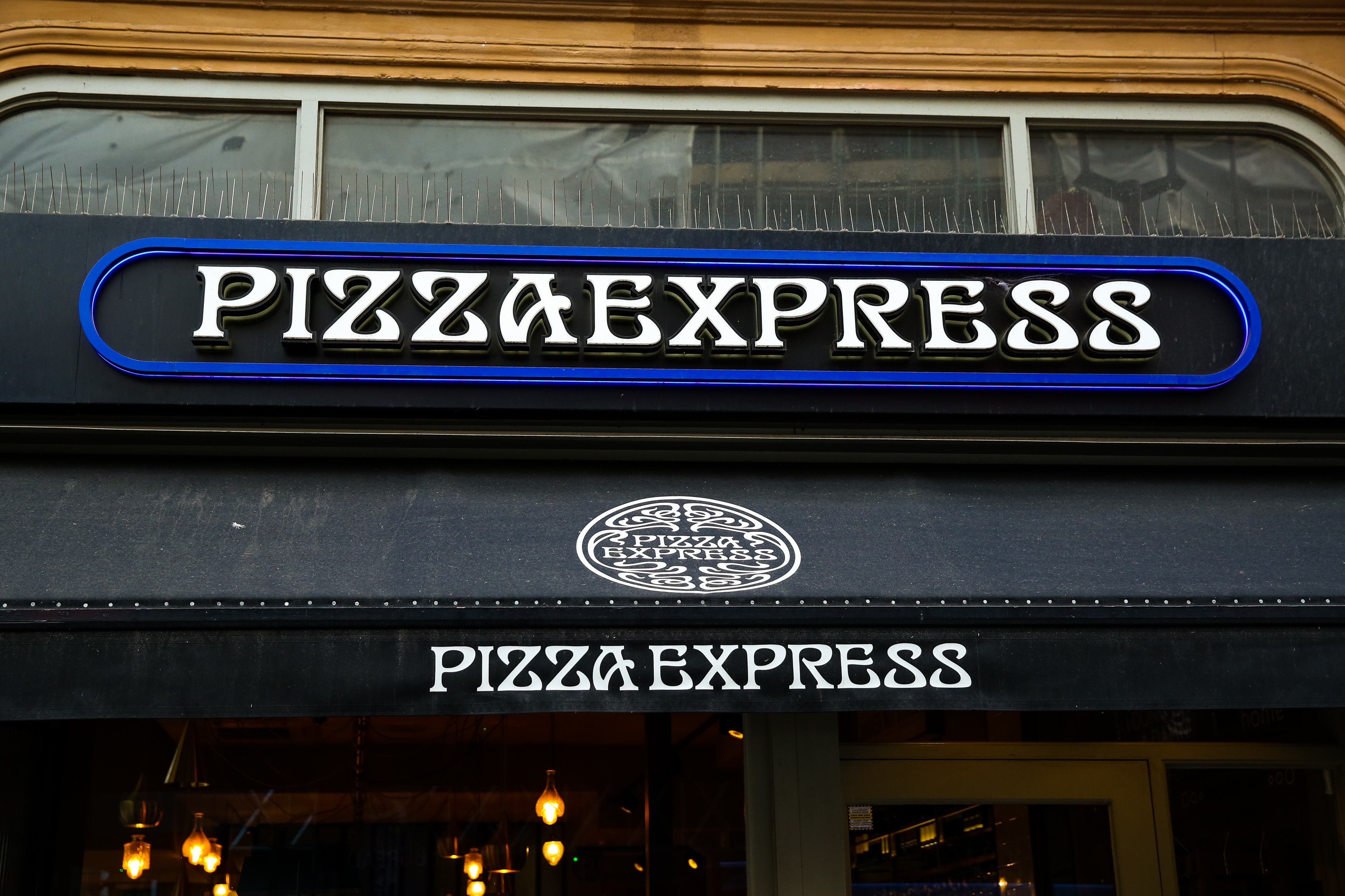 A branch of pizza chain Pizza Express in central London. 