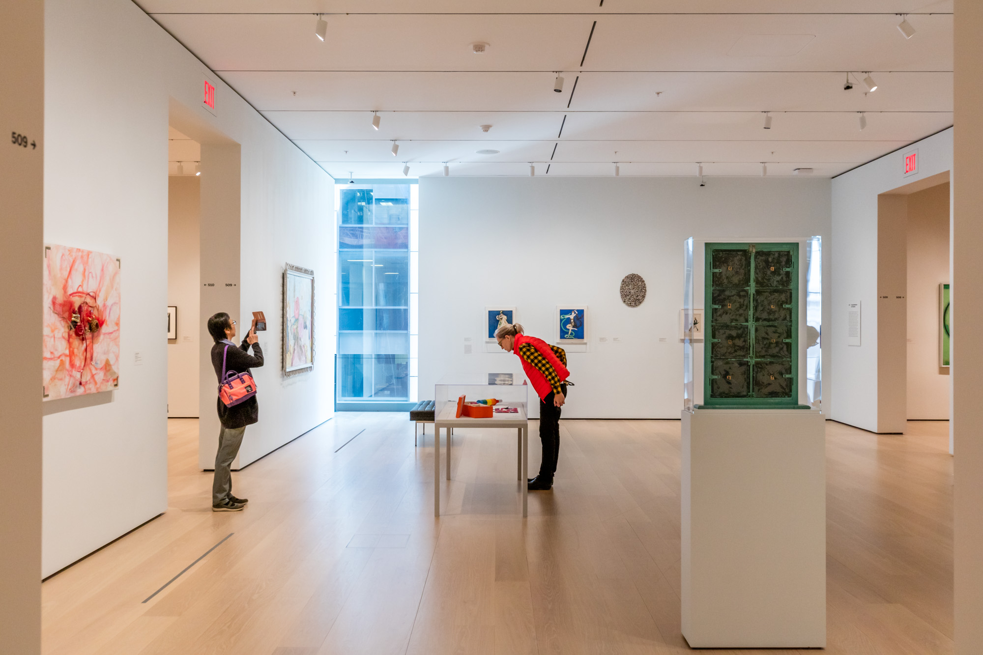 A delightful fifth-floor gallery devoted to the work of painter Florine Stettheimer and like-minded artists.