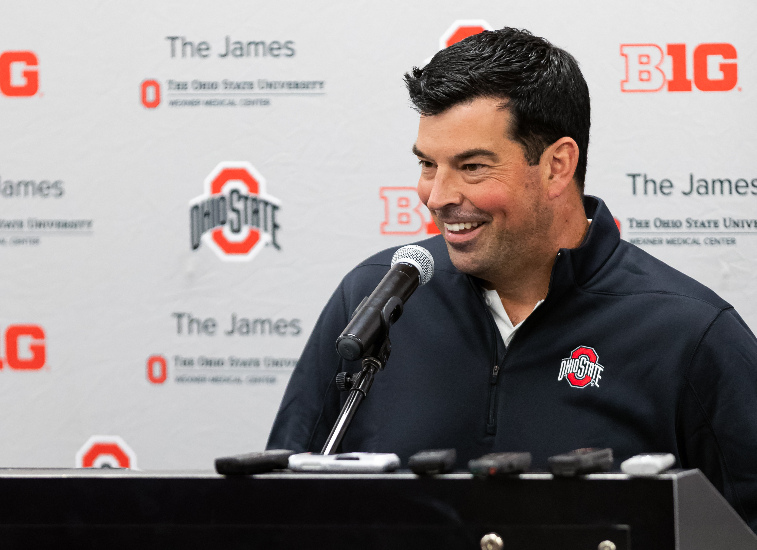 COLLEGE FOOTBALL: AUG 27 Ohio State Press Conference