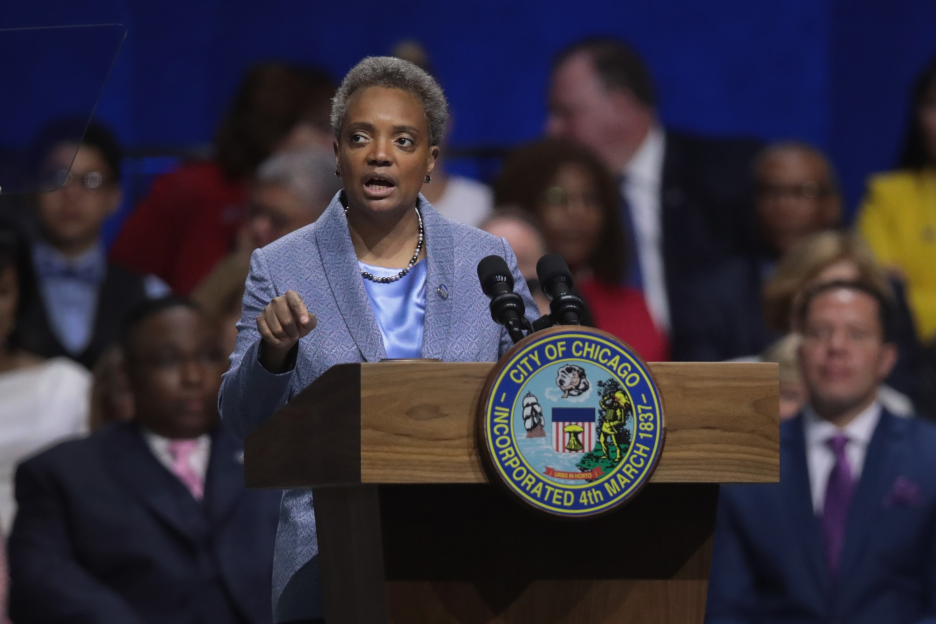 Lori Lightfoot Is Sworn In As Chicago’s First Female African American Mayor