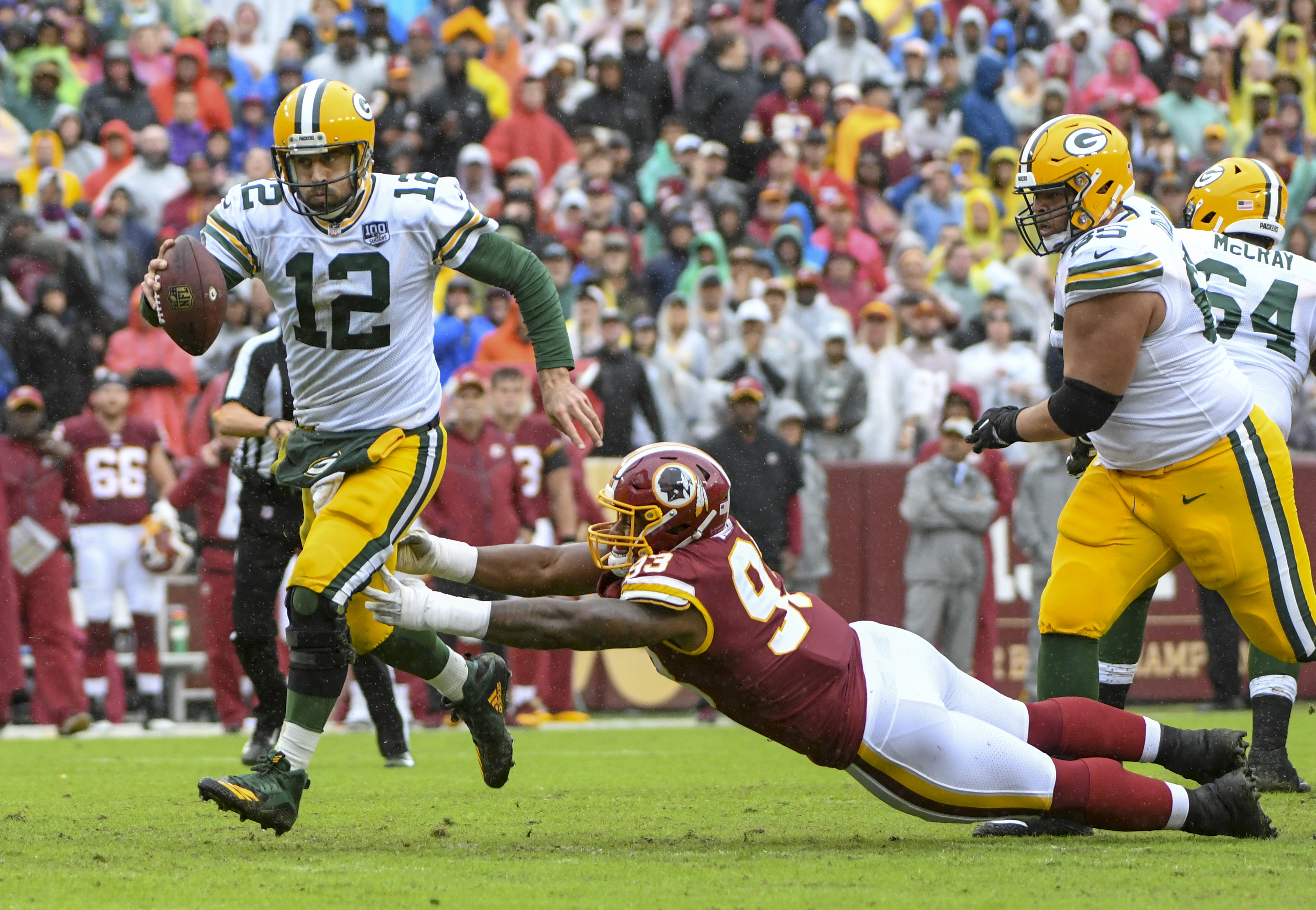 NFL: SEP 23 Packers at Redskins