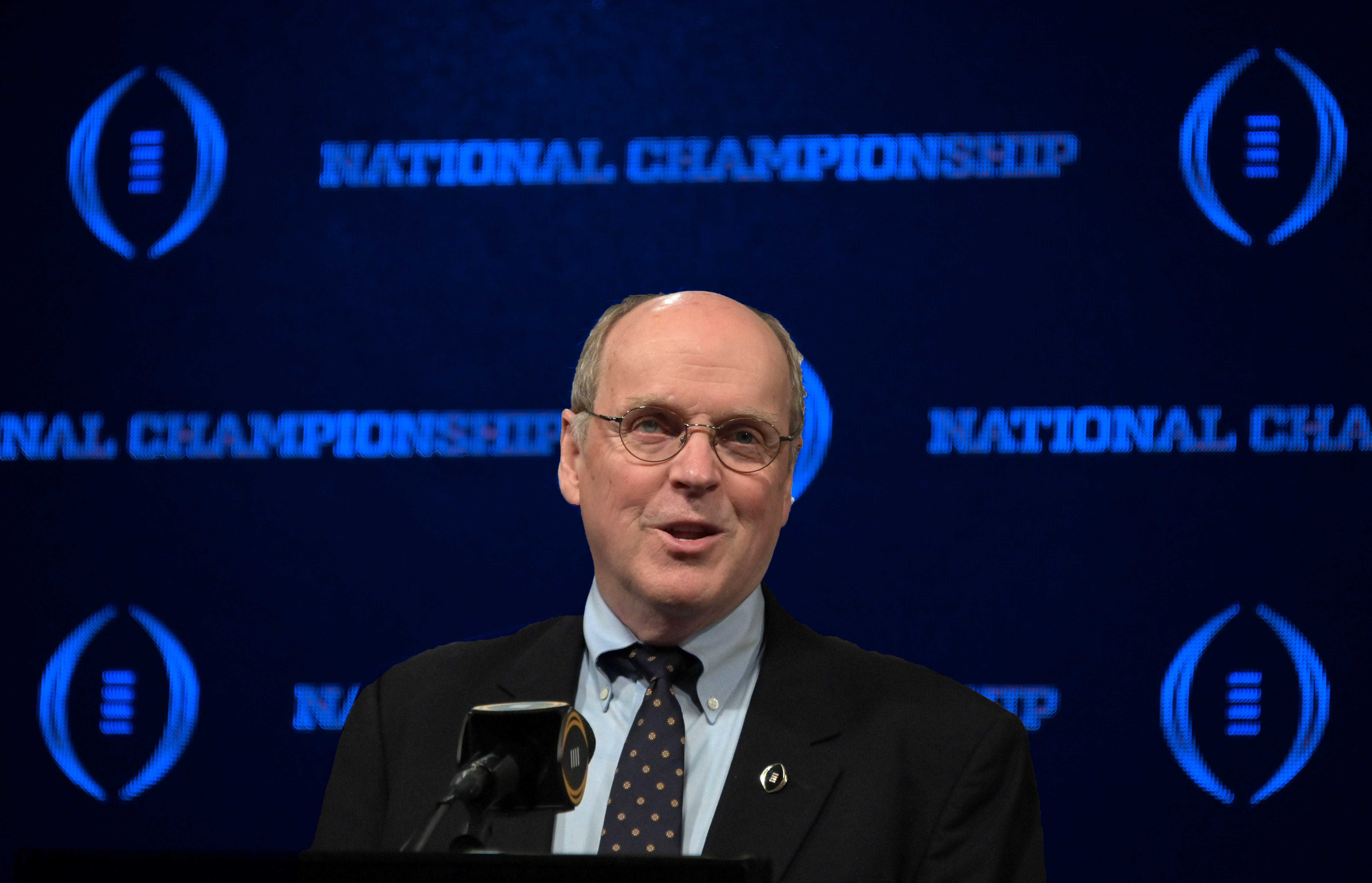 Bill Hancock of the College Football Playoff