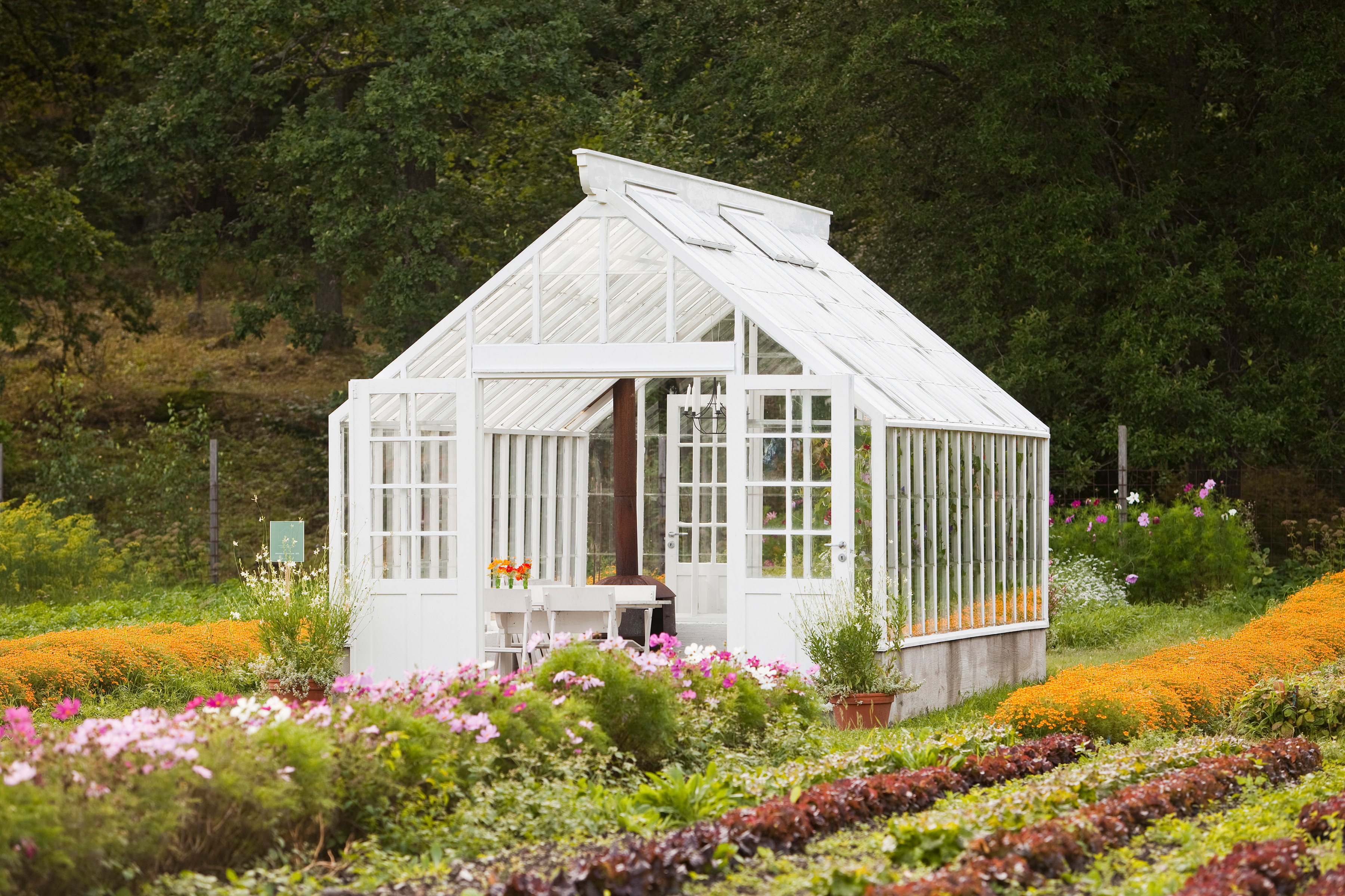 Greenhouses Made From Recycled Windows