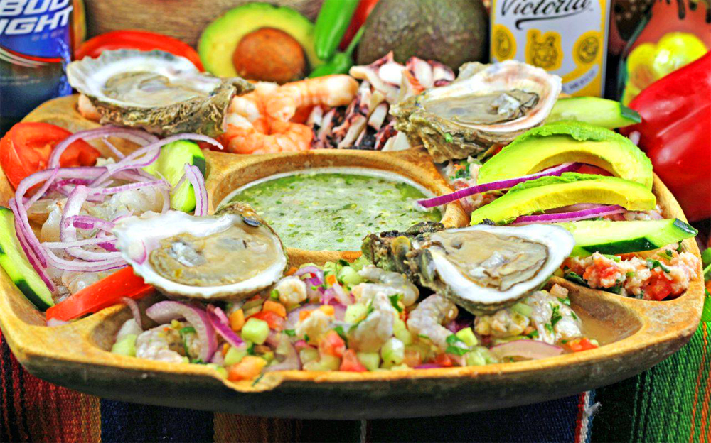 The botana mixta dish at Mariscos Las Islitas’ Pecos Road location, coming next year to North Las Vegas.