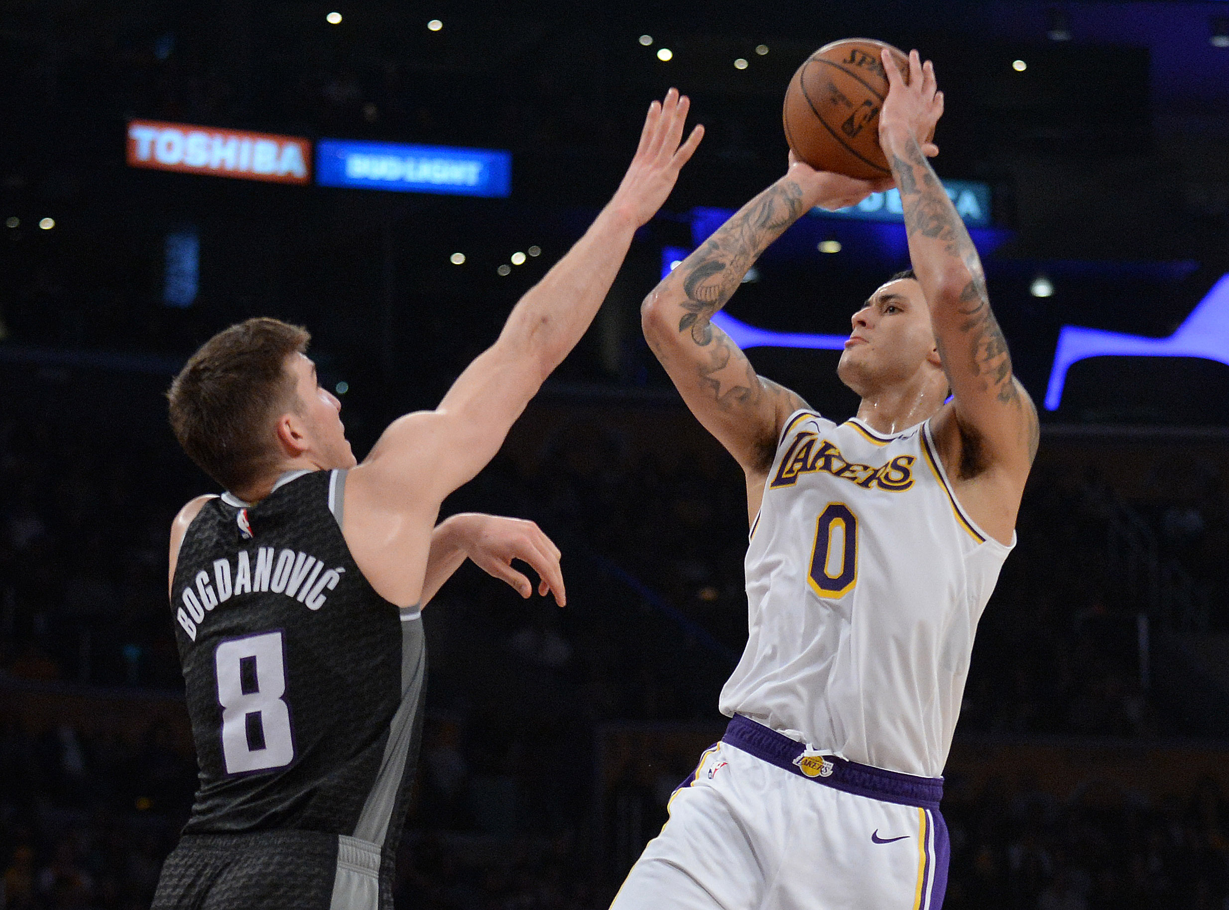 NBA: Sacramento Kings at Los Angeles Lakers