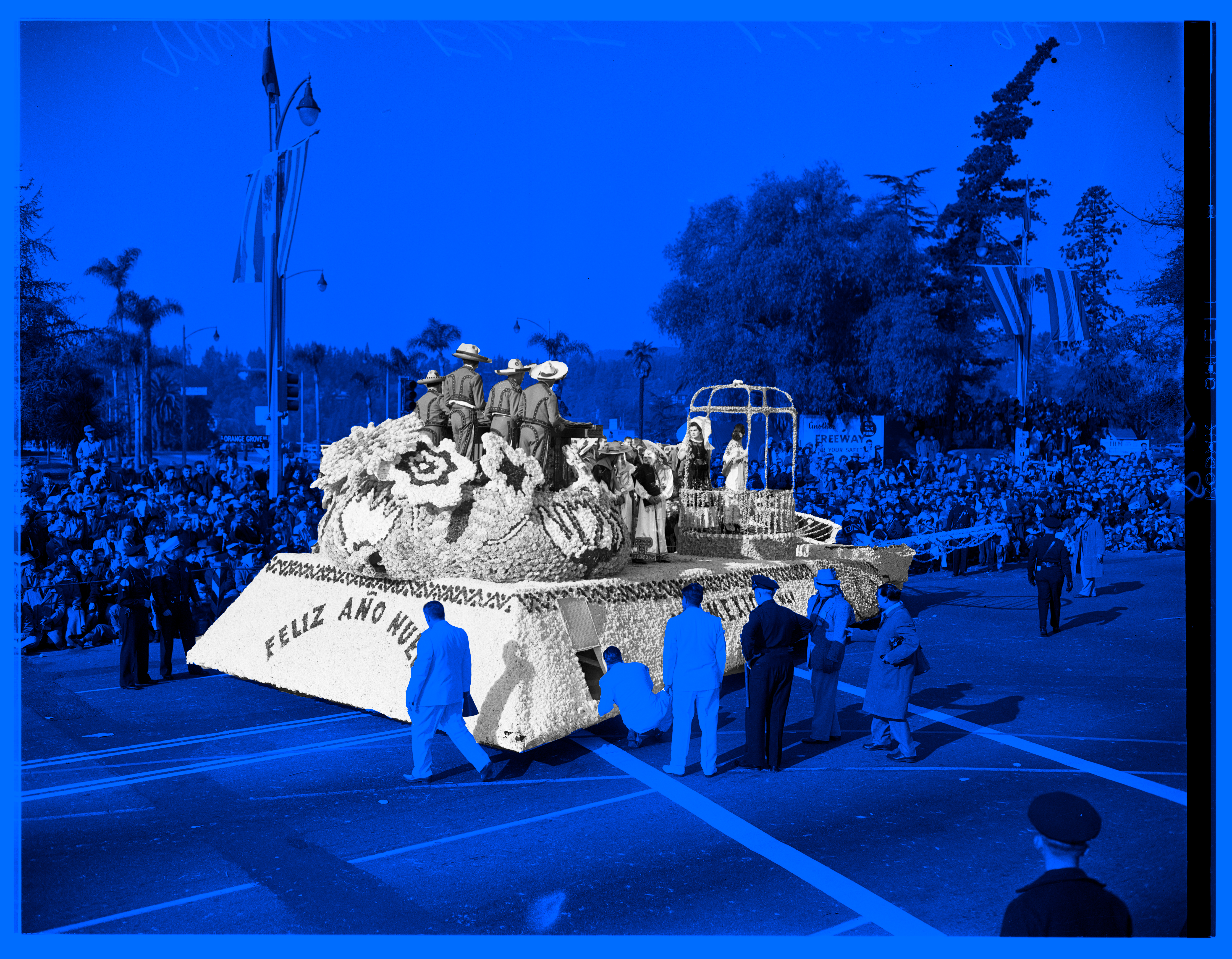 Roes Parade float, 1951.