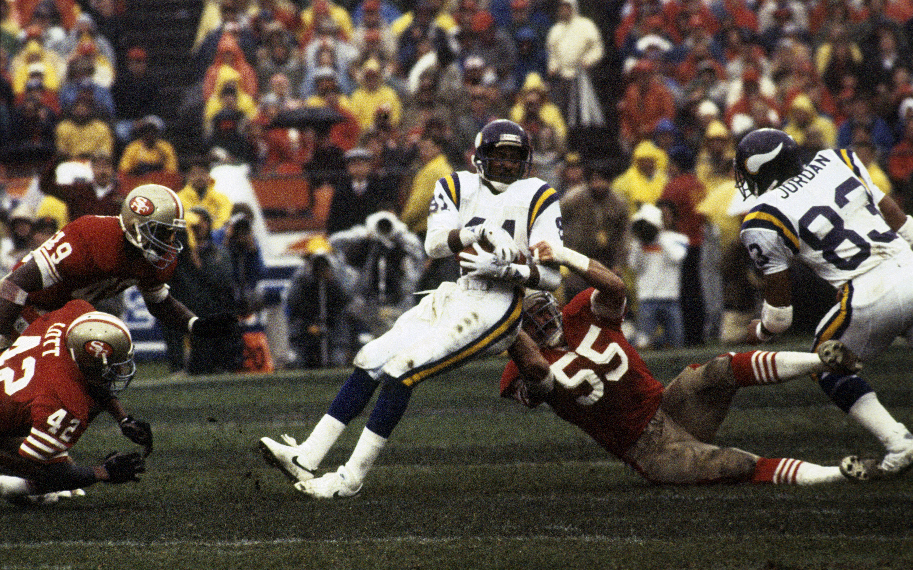 1987 NFC Divisional Playoff Game - Minnesota Vikings vs San Francisco 49ers - January 9, 1988