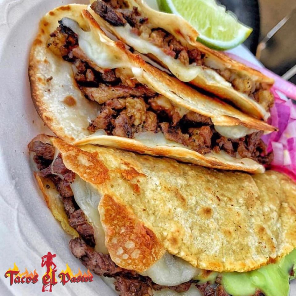 A plate of tacos al pastor, coming to the Strip from newcomer Tacos El Pastor.