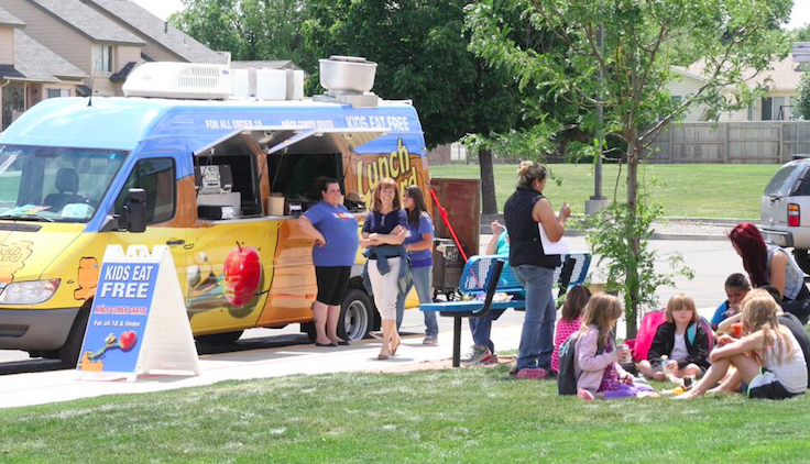 The Mesa County Valley district launched a mobile meals program in 2015 after receiving $58,000 from the Western Colorado Community Foundation. The "Lunch Lizard" van stops at five locations a day, including parks and apartment complexes.