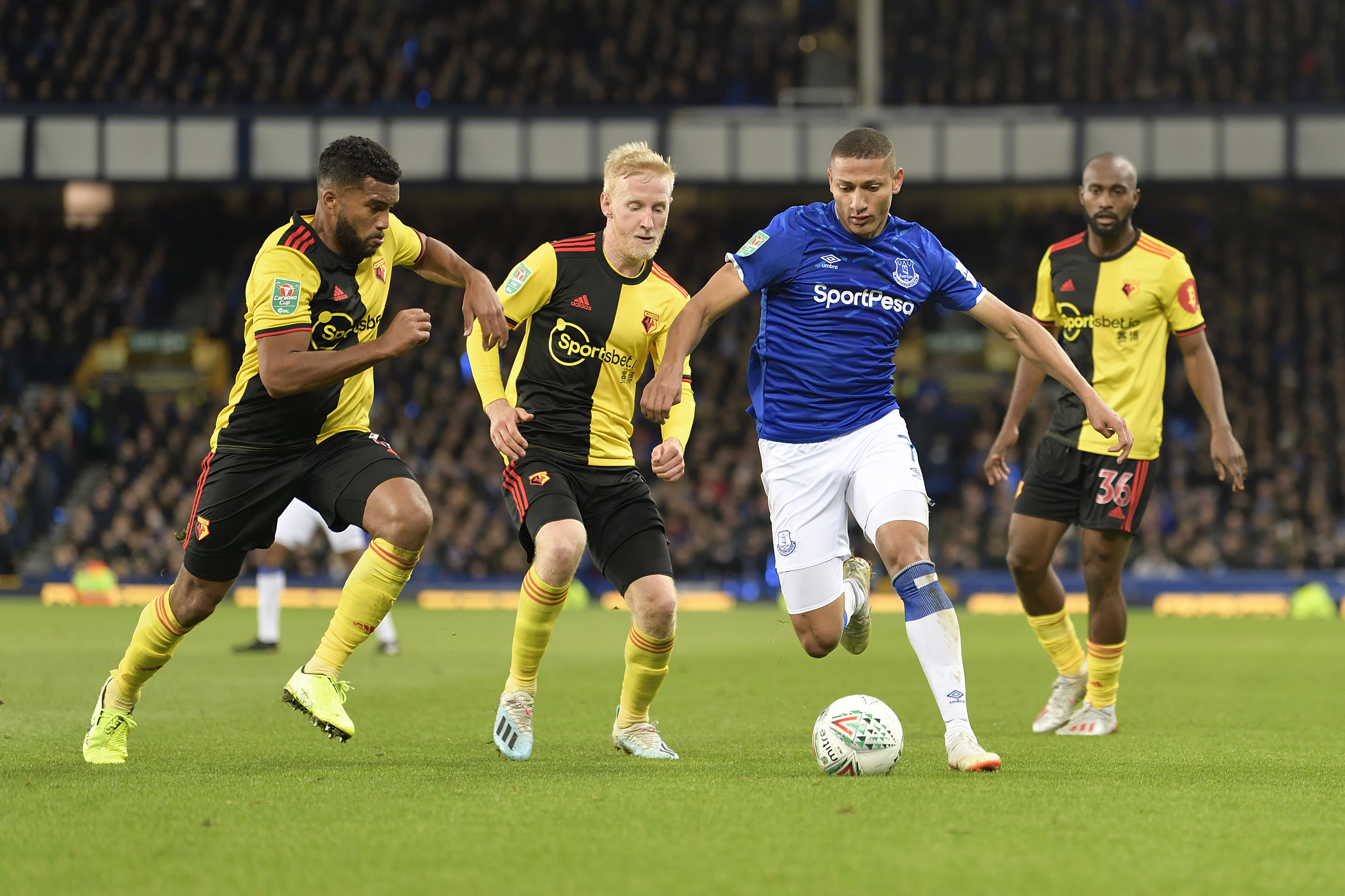 Everton FC v Watford FC - Carabao Cup Round of 16