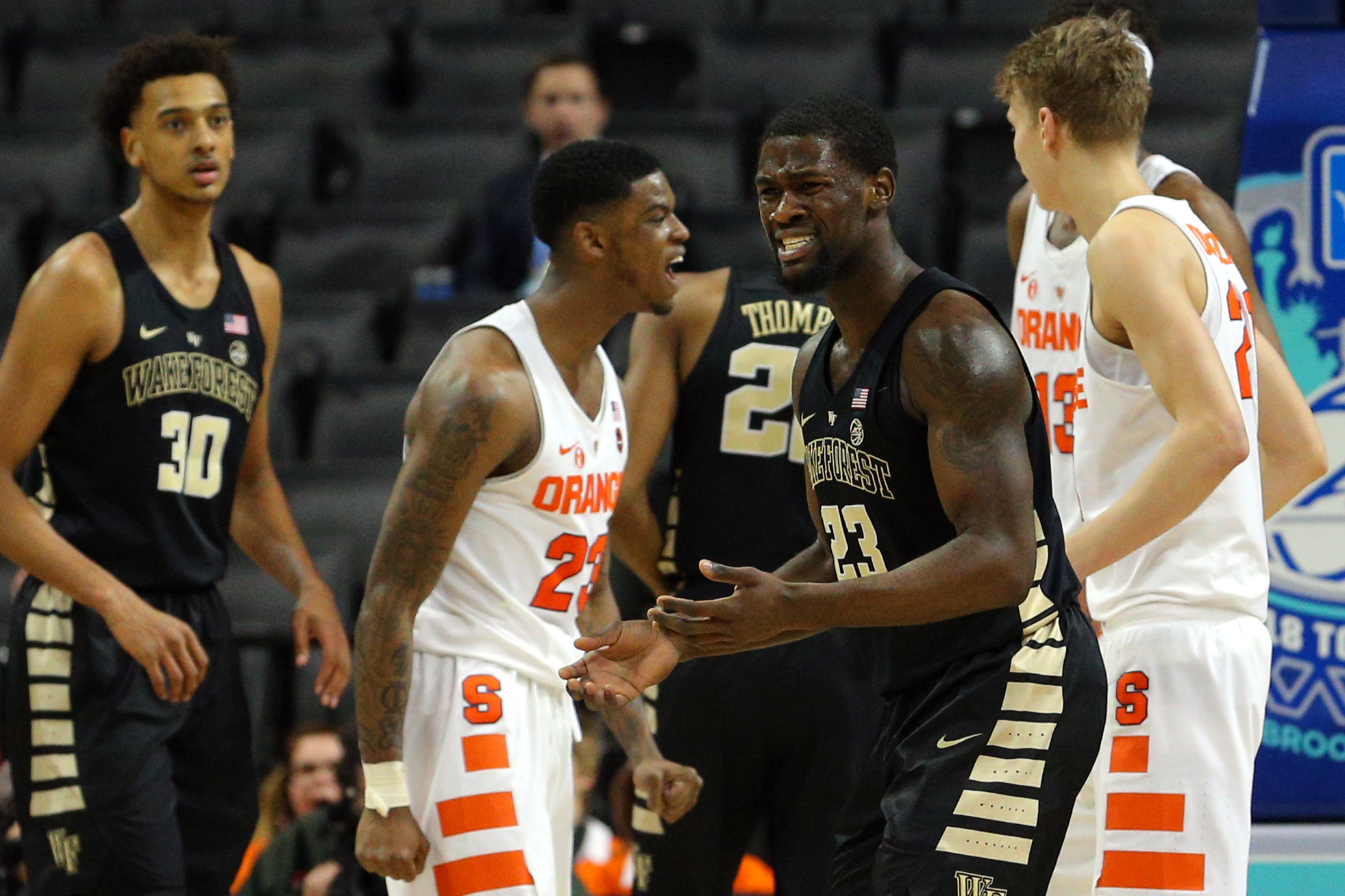 NCAA Basketball: ACC Conference Tournament-Syracuse vs Wake Forest