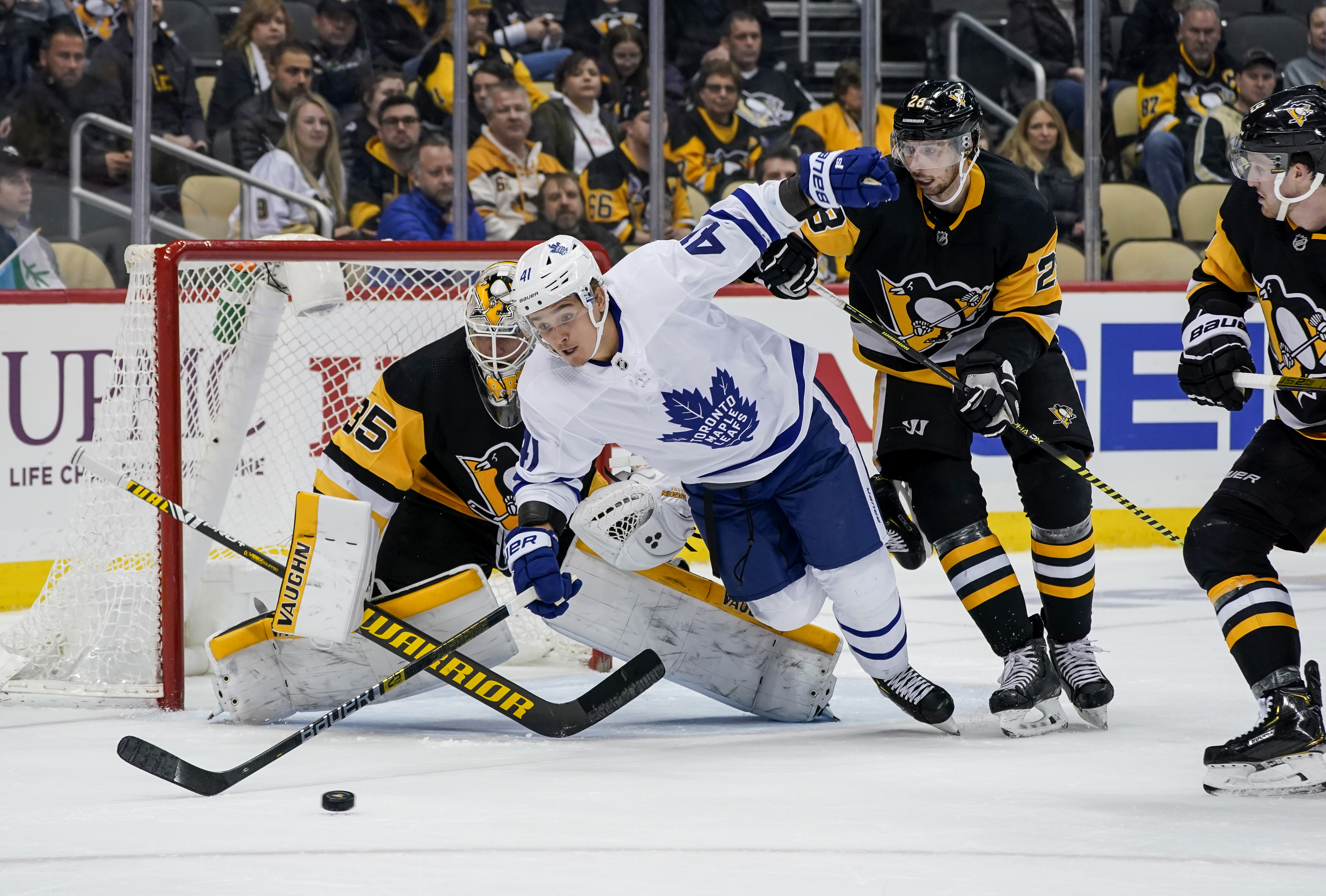 NHL: FEB 18 Maple Leafs at Penguins