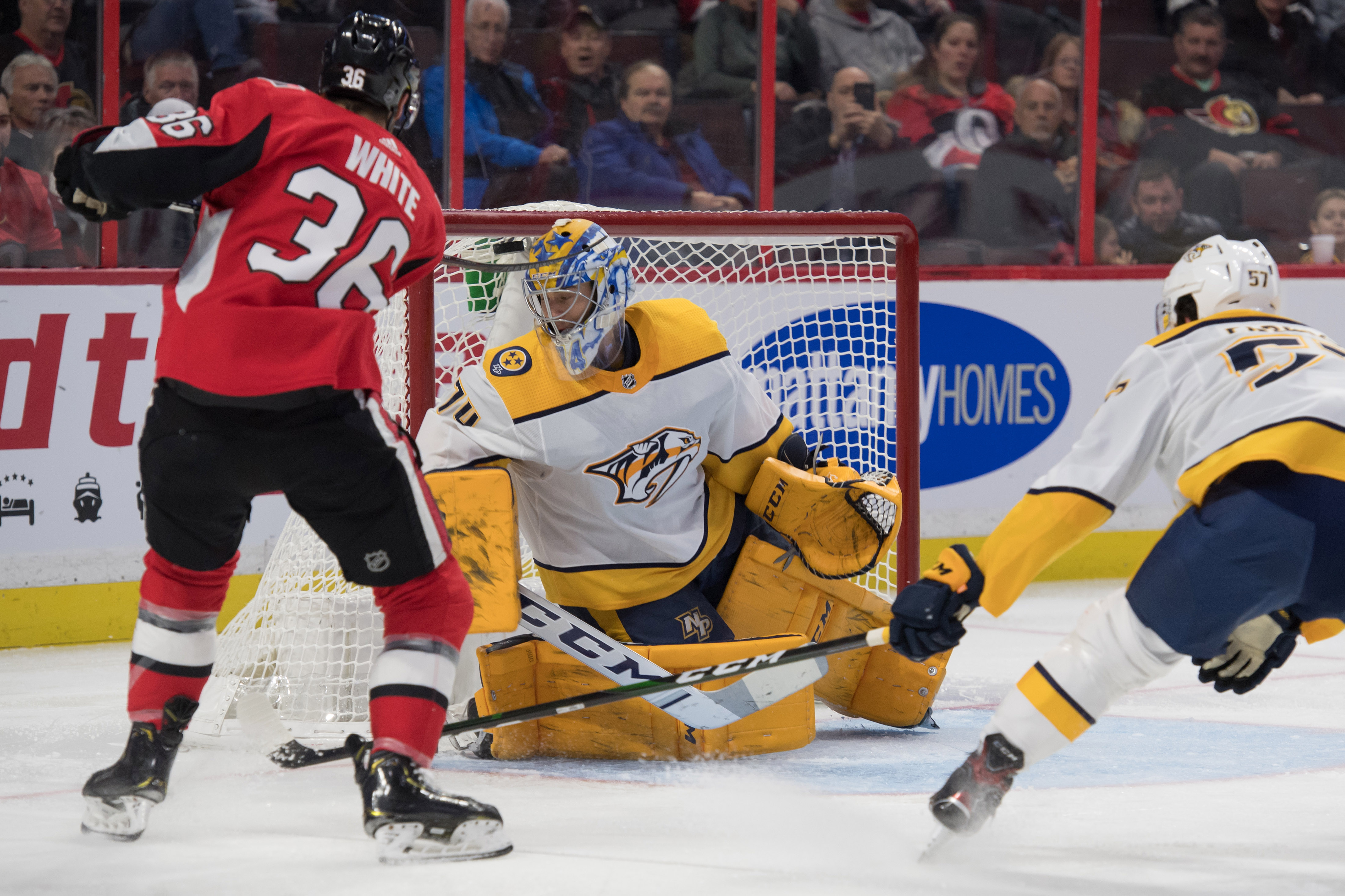 NHL: Nashville Predators at Ottawa Senators