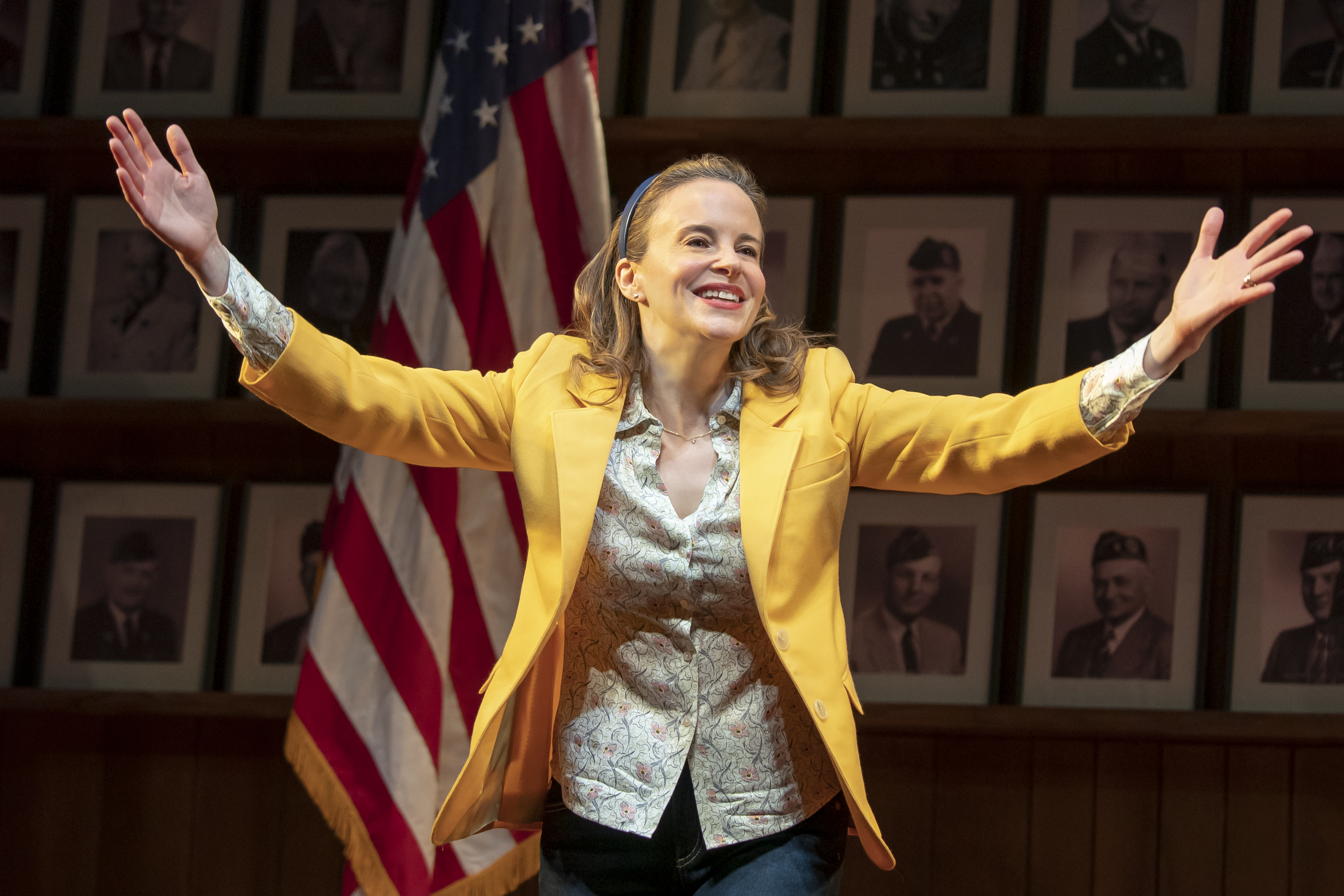 Maria Dizzia stars in the national touring production of “What the Constitution Means to Me.”