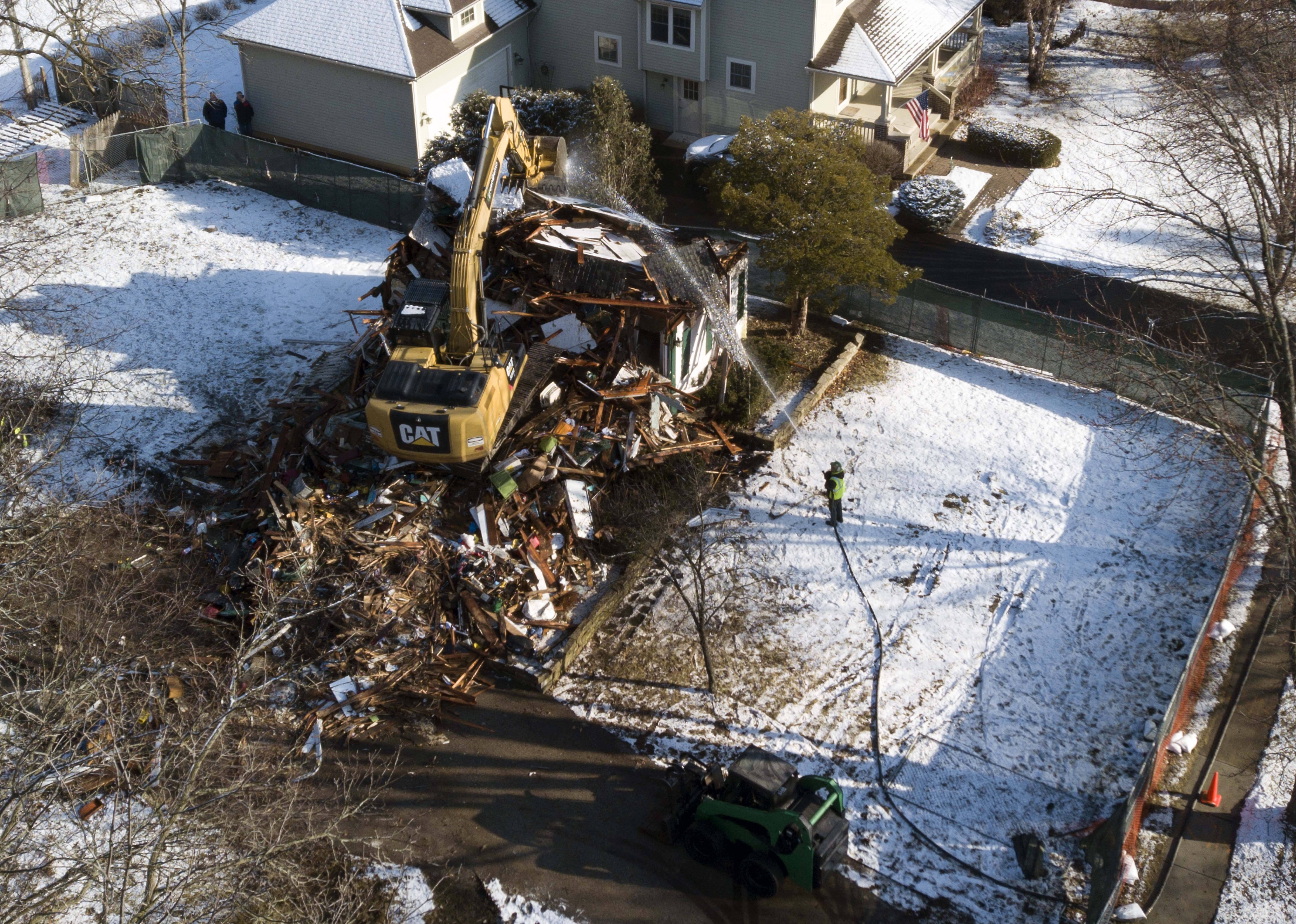 Nearly a year after 5-year old AJ Freund was killed by his parents, the Crystal Lake home where prosecutors allege that occurred is being demolished.&nbsp;