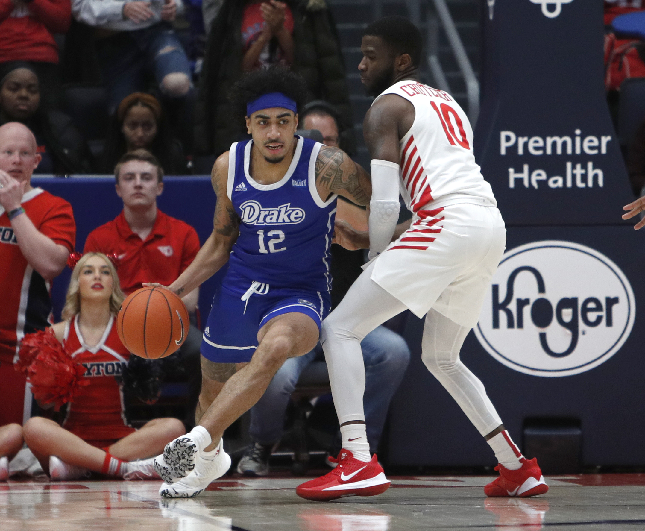NCAA Basketball: Drake at Dayton