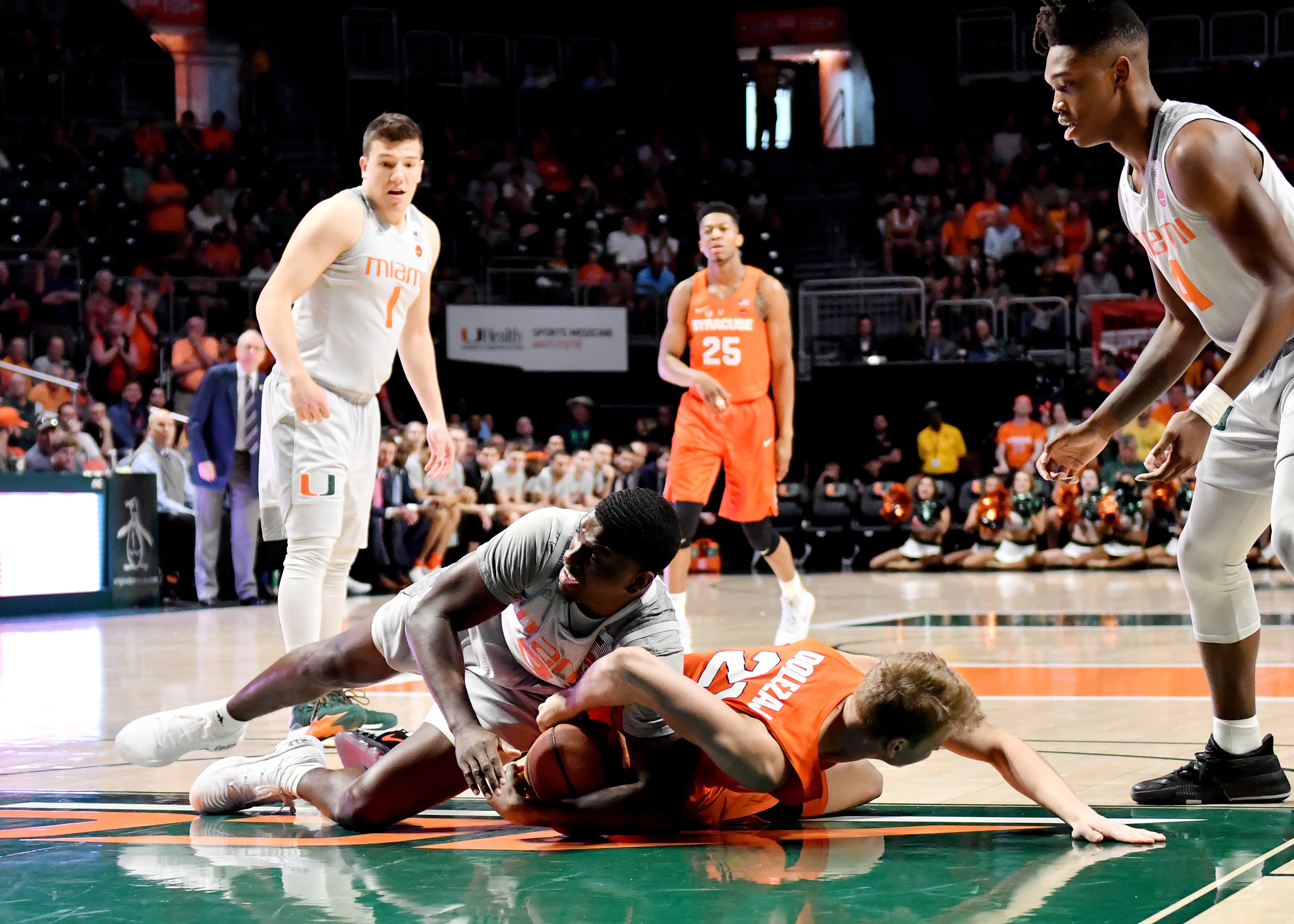 NCAA Basketball: Syracuse at Miami