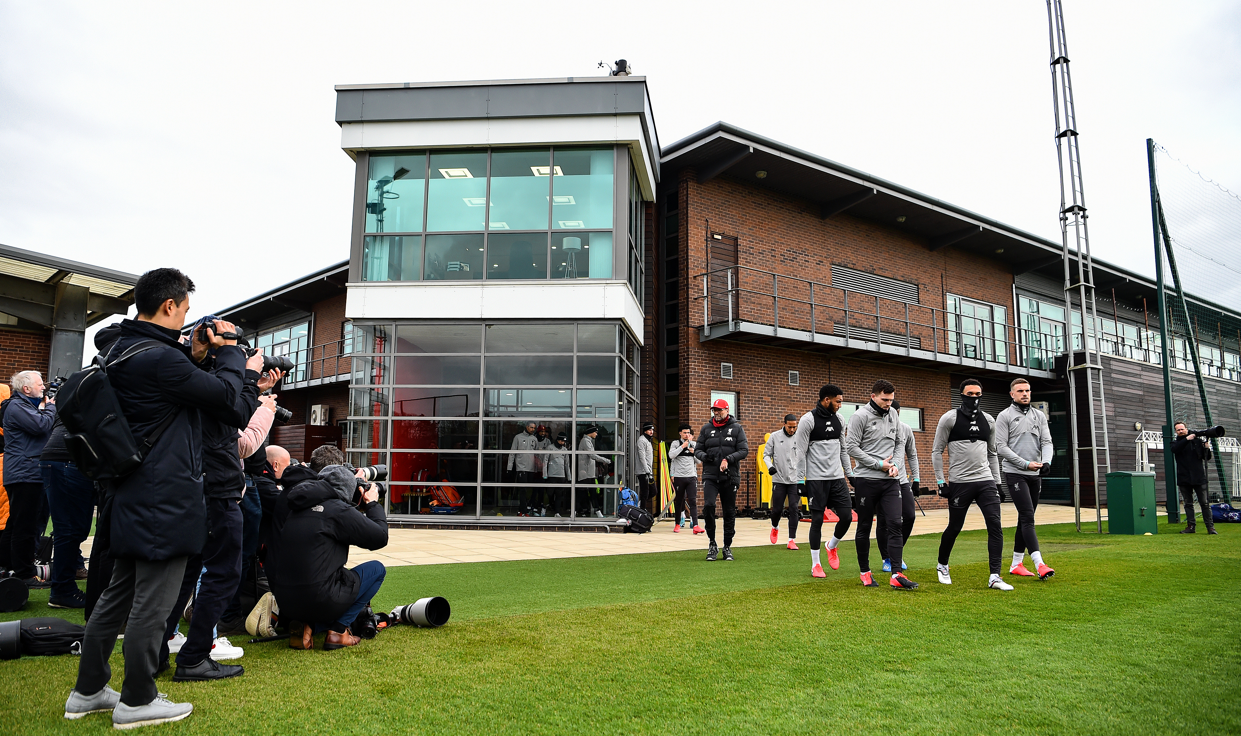 Liverpool FC Press Conference And Training Session