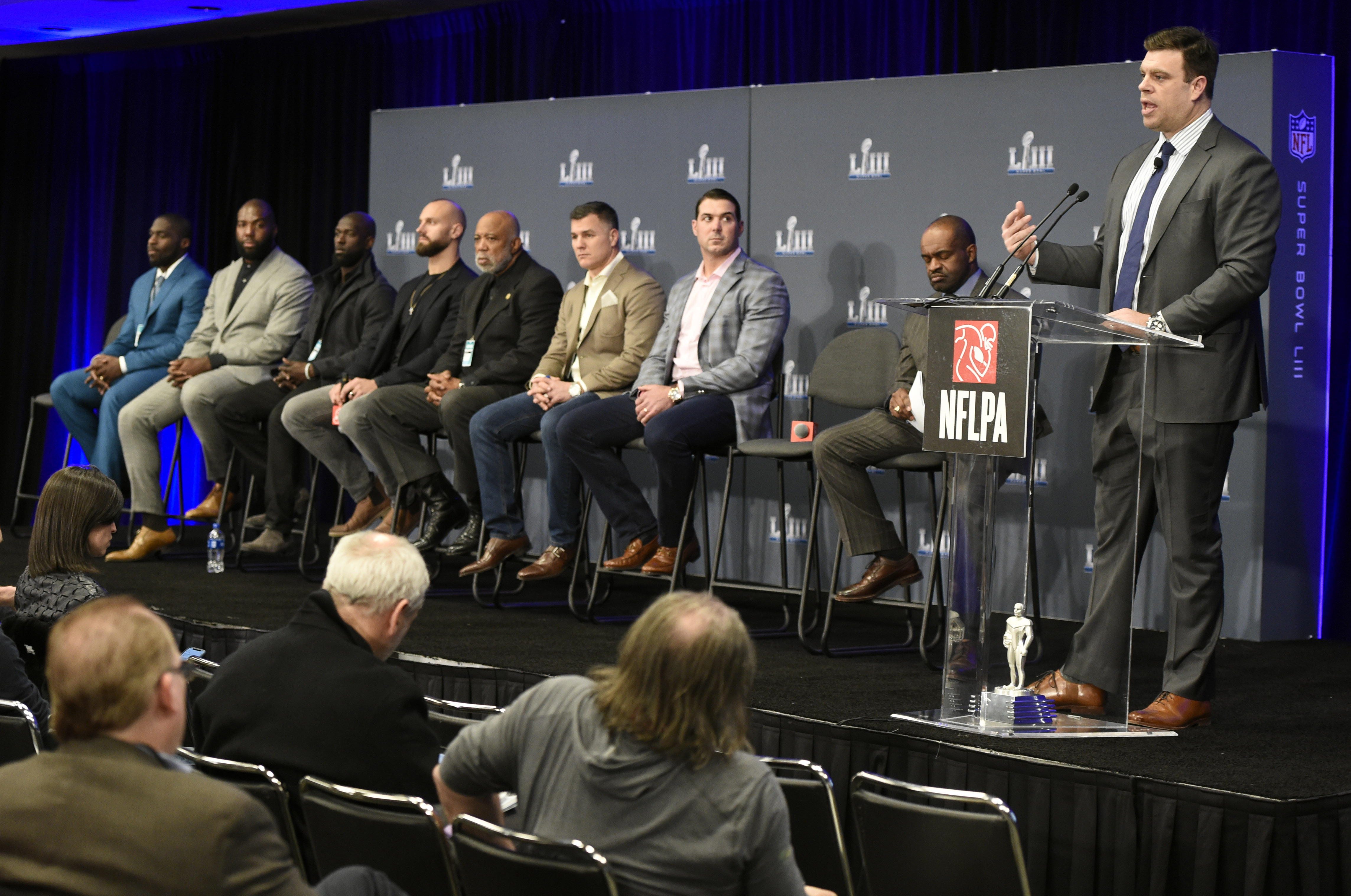 NFL: Super Bowl LIII-NFLPA Press Conference