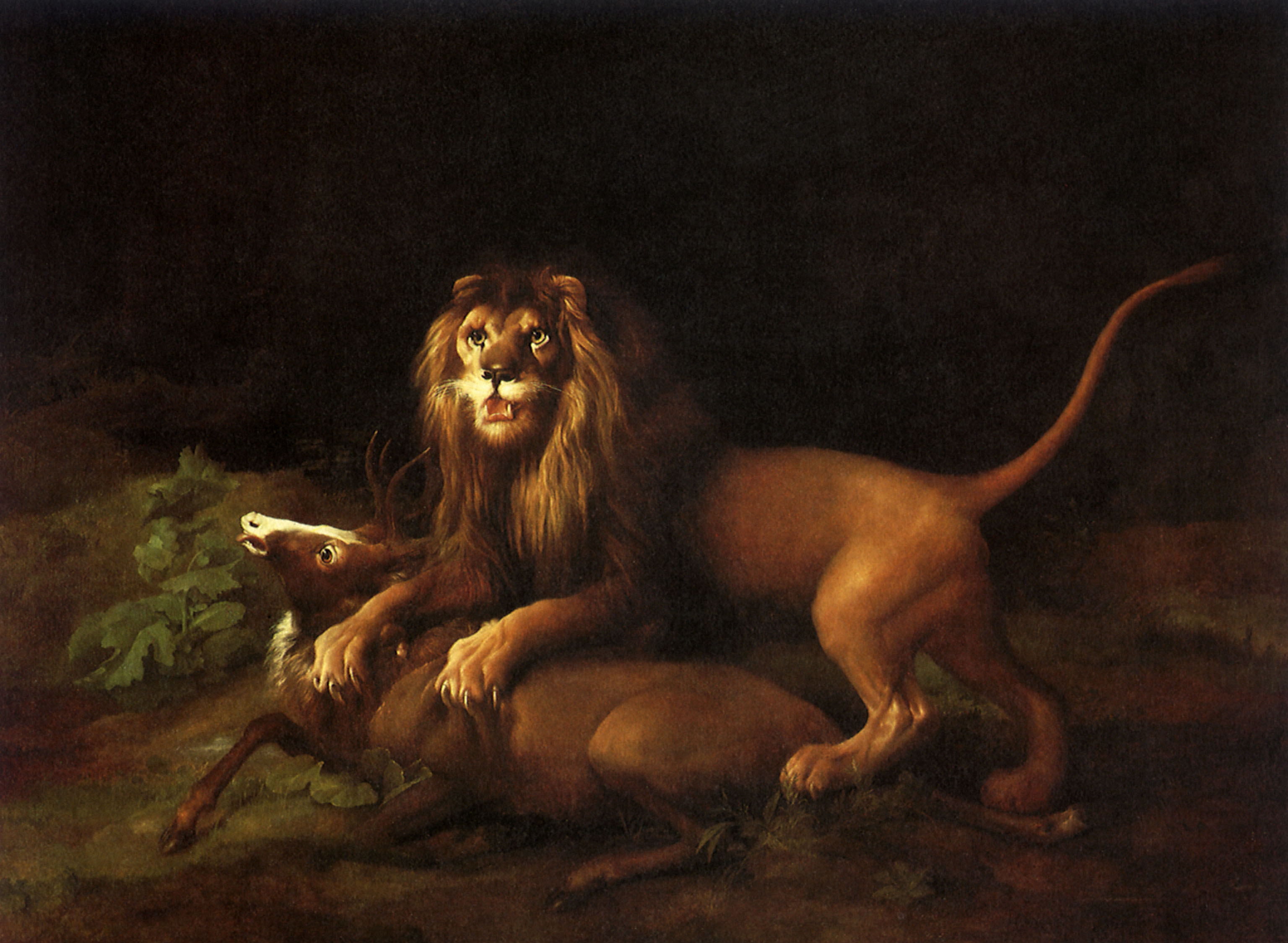 Lion and Stag