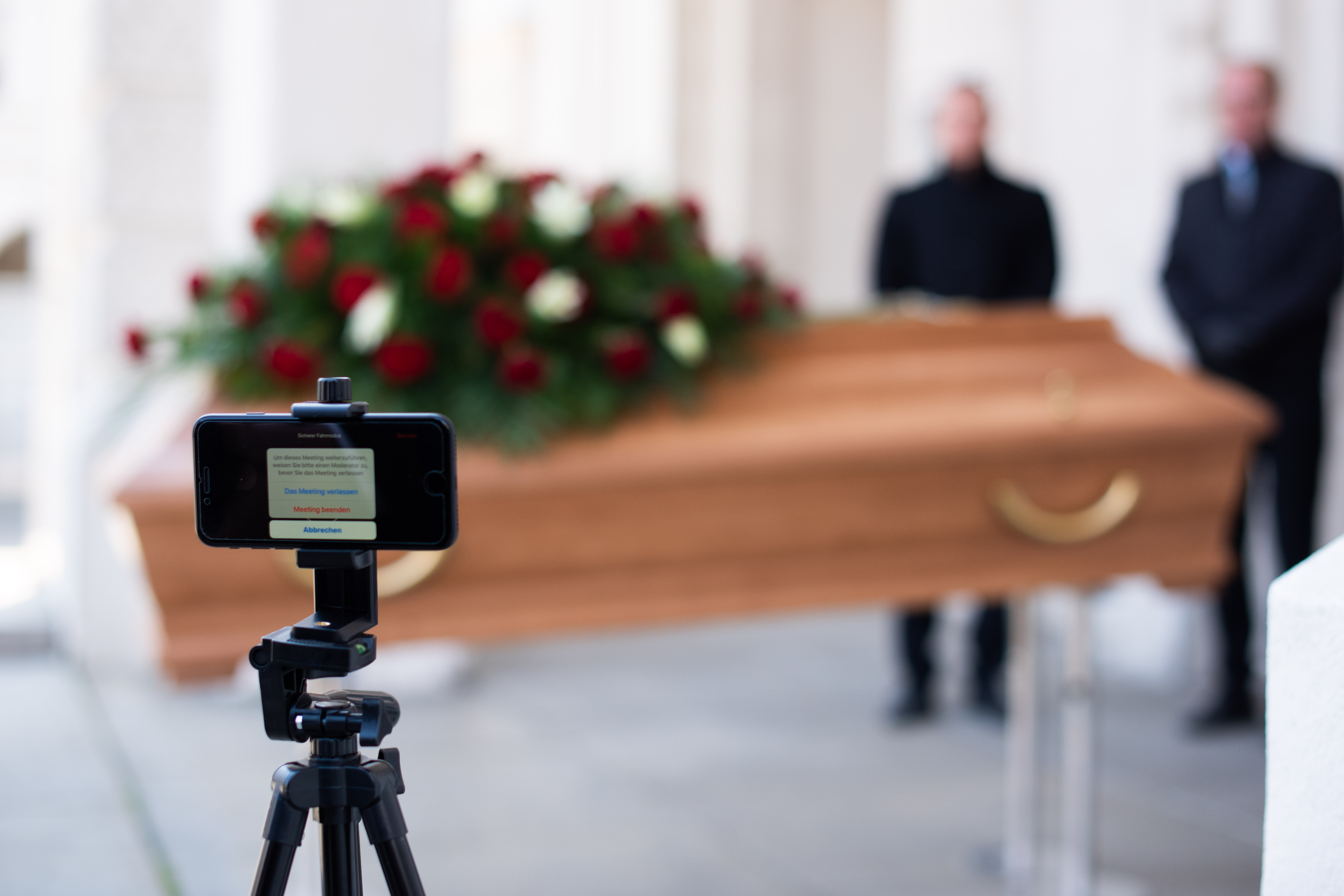 Undertakers Offer Livestreaming For Funerals Following Coronavirus Restrictions