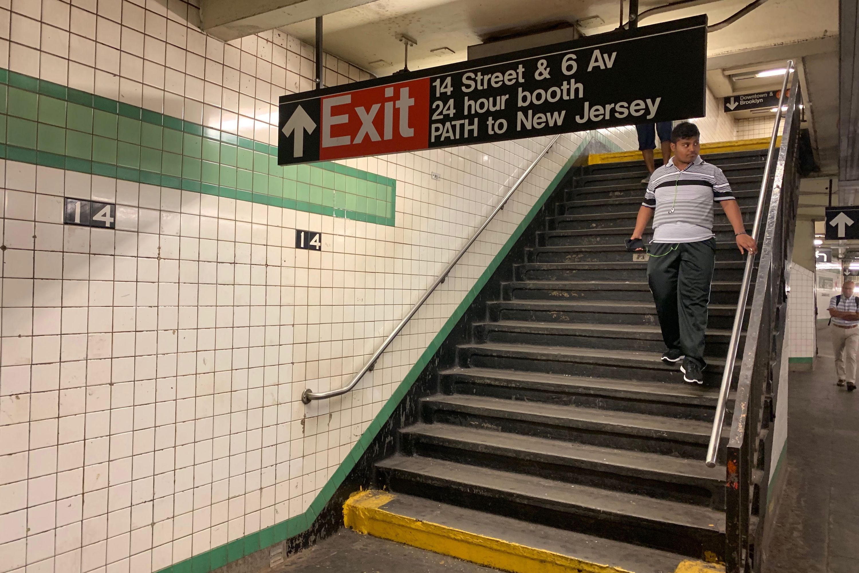 14th Street and Sixth Avenue station will eventually become ADA accessible.