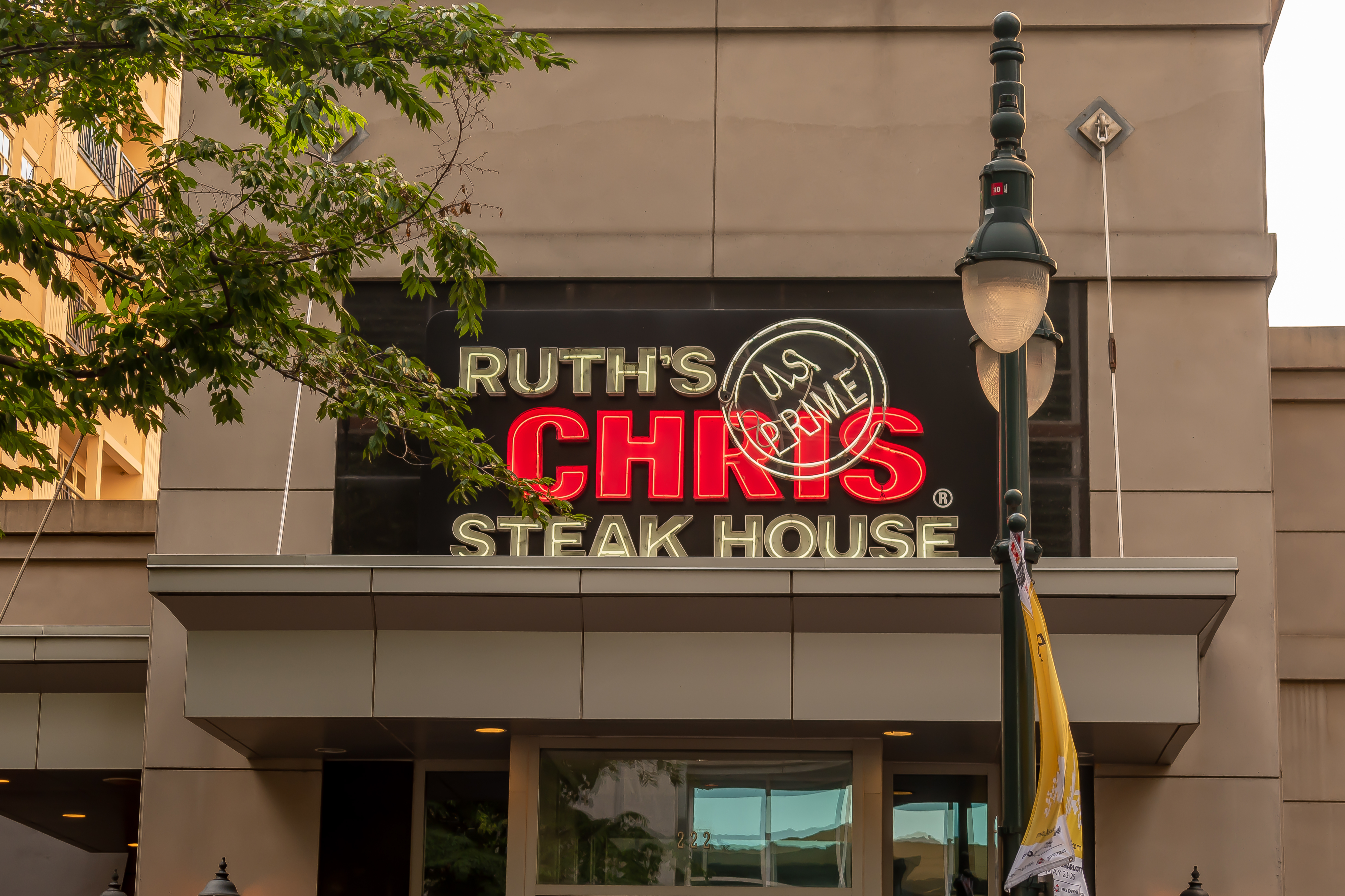 Ruth’s Chris Steak House exterior.