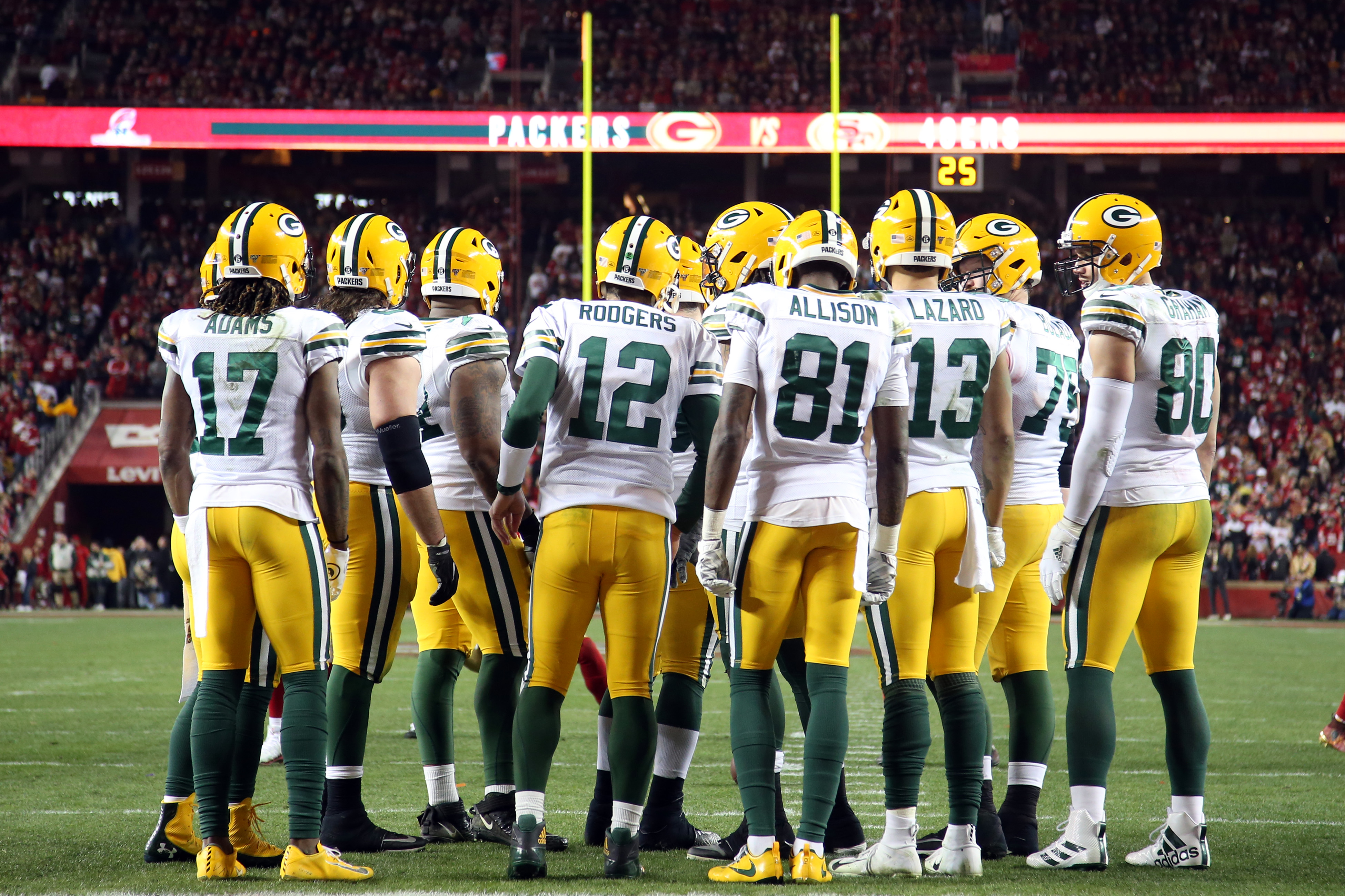 NFL: JAN 19 NFC Championship - Packers at 49ers