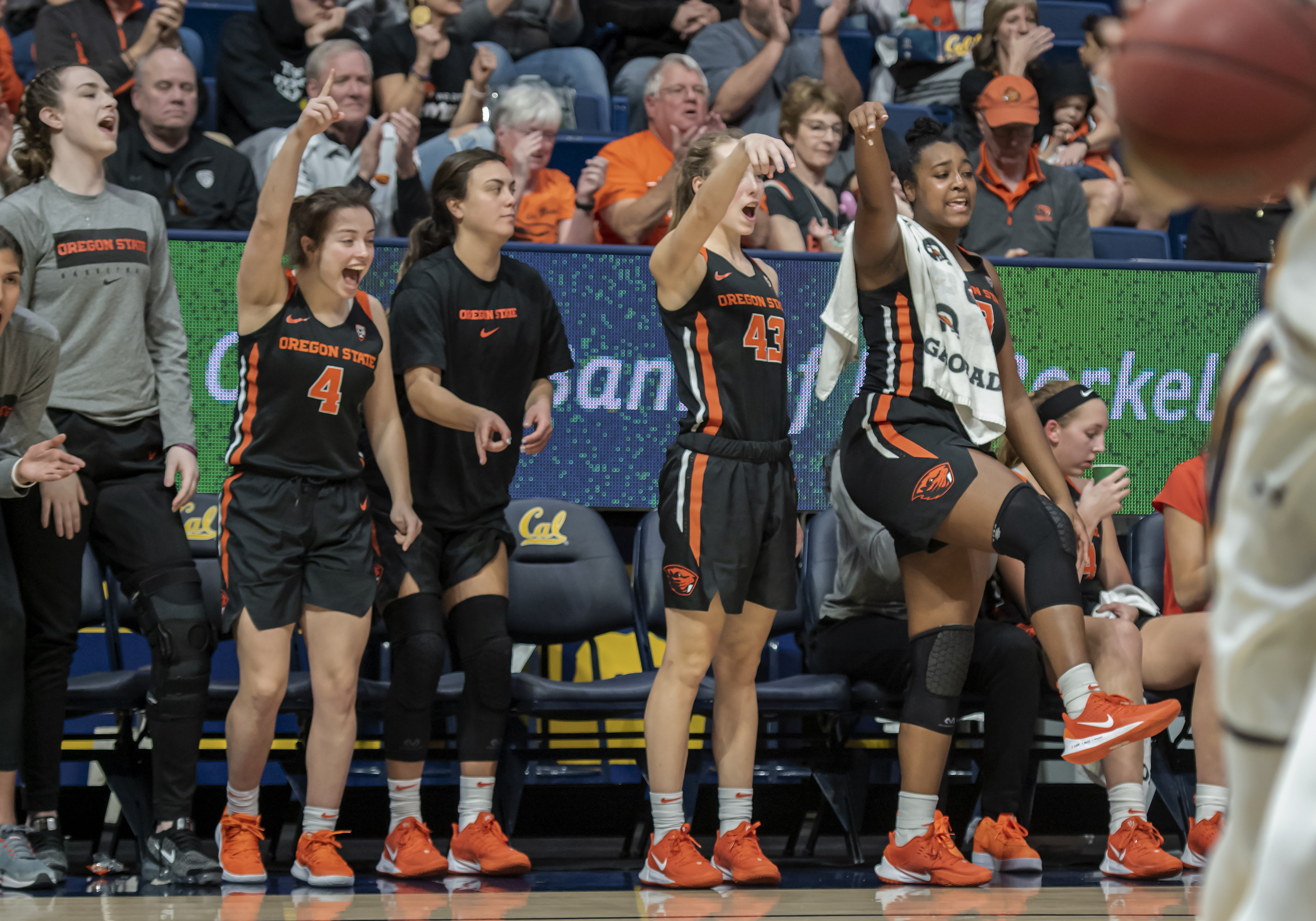 COLLEGE BASKETBALL: FEB 23 Women’s Oregon State at Cal
