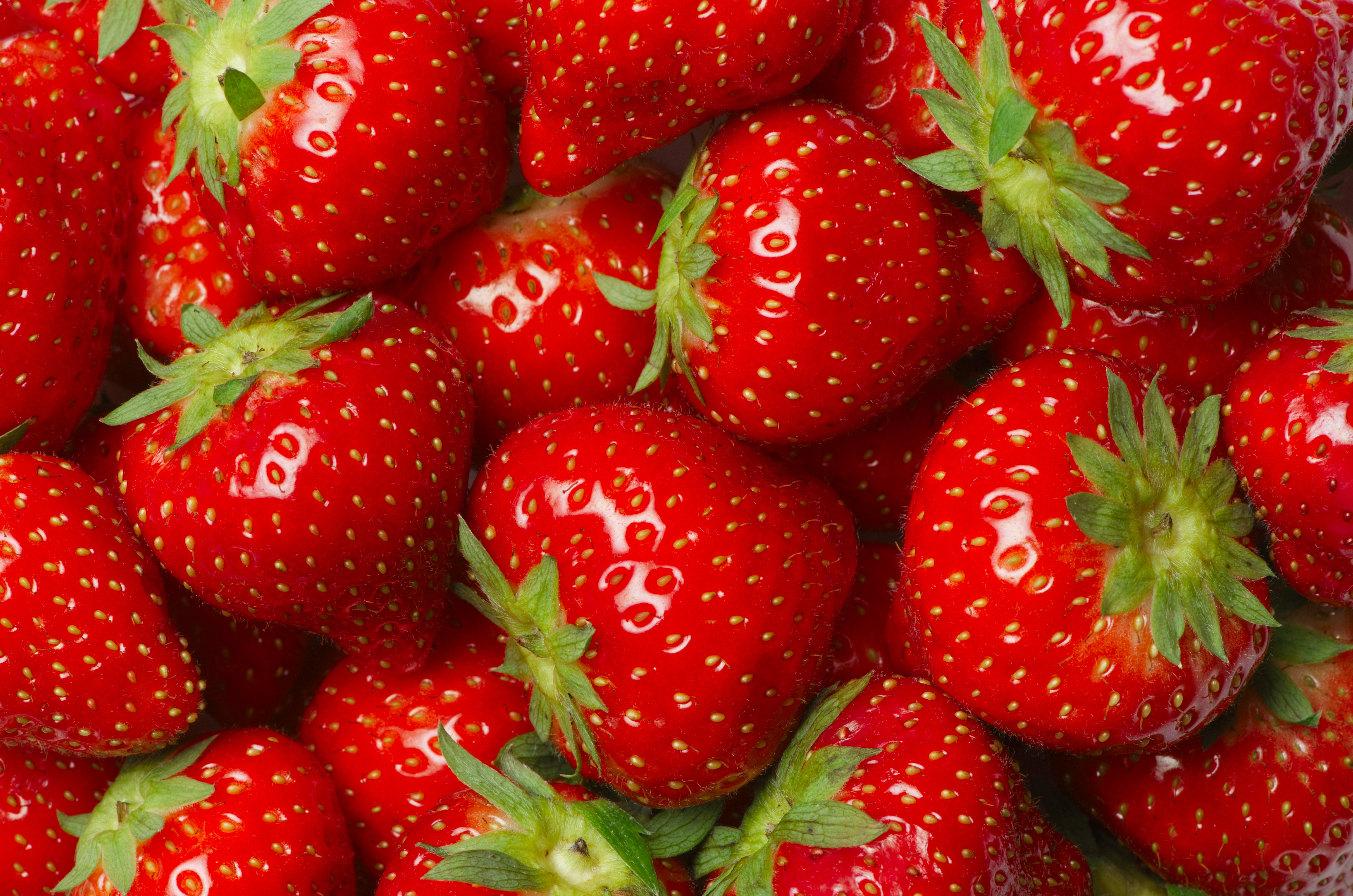 Strawberries. 