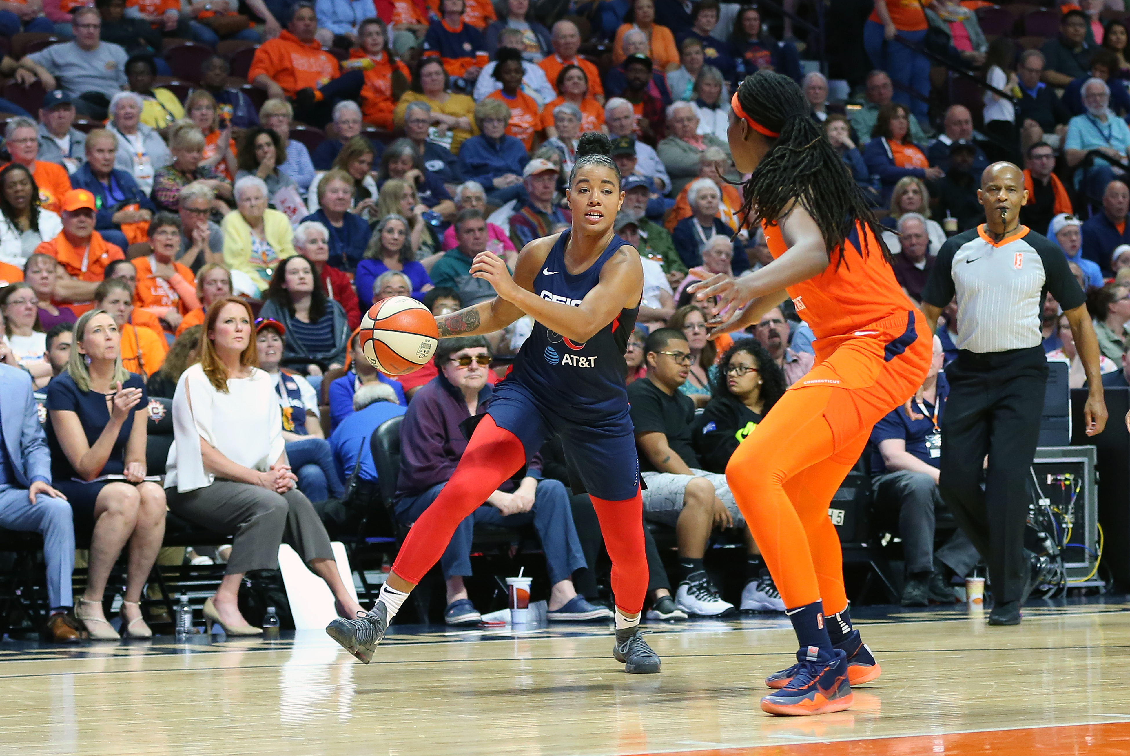 WNBA: MAY 25 Washington Mystics at Connecticut Sun