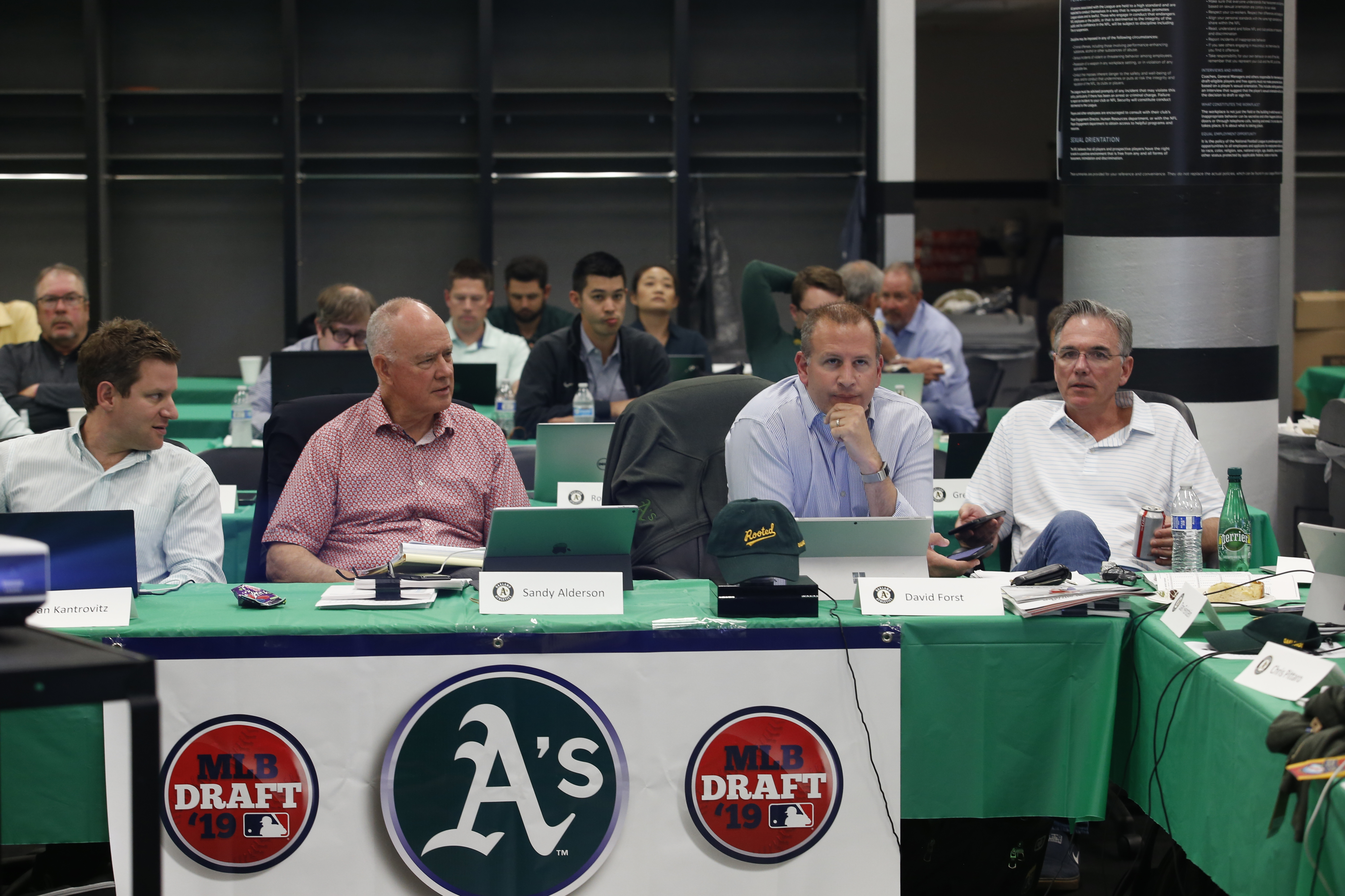 Oakland Athletics 2019 Draft Room