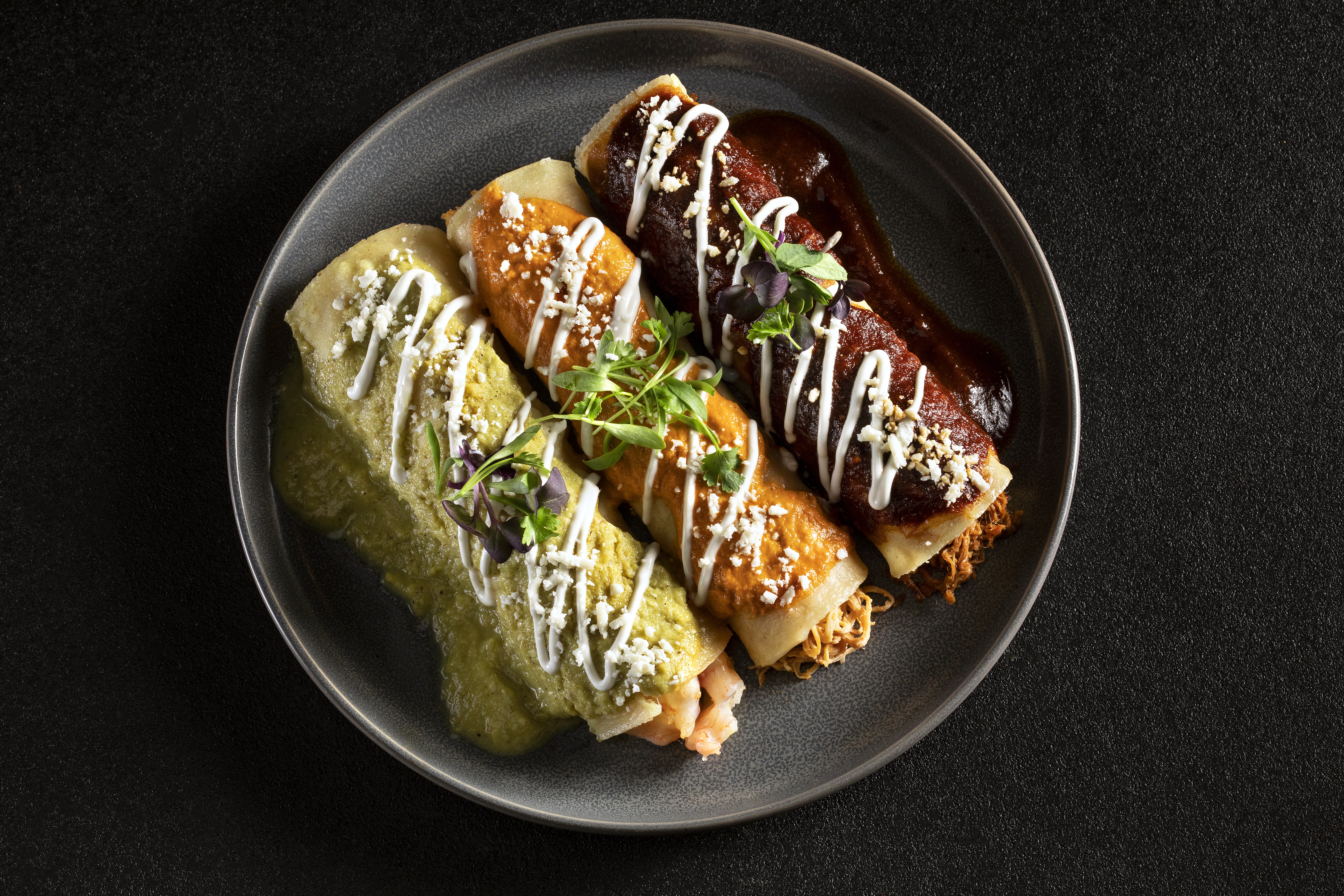 Enchiladas from Diablo’s Cantina