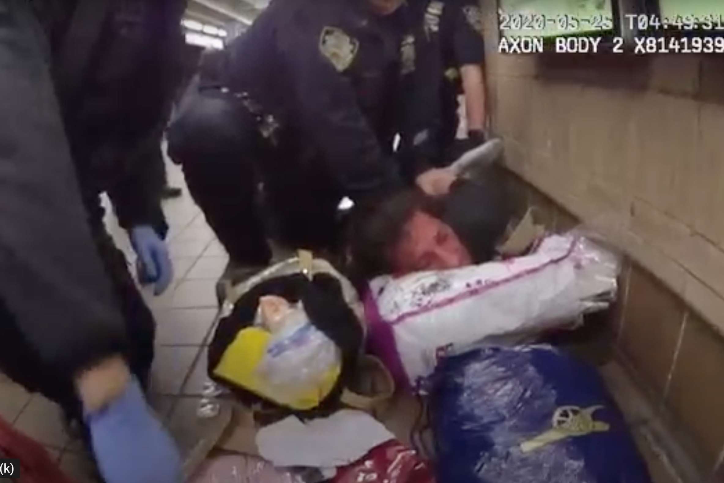 Joseph T. was hit and pepper sprayed by NYPD officers as they removed him from a 6 train at 51st Street in  May.