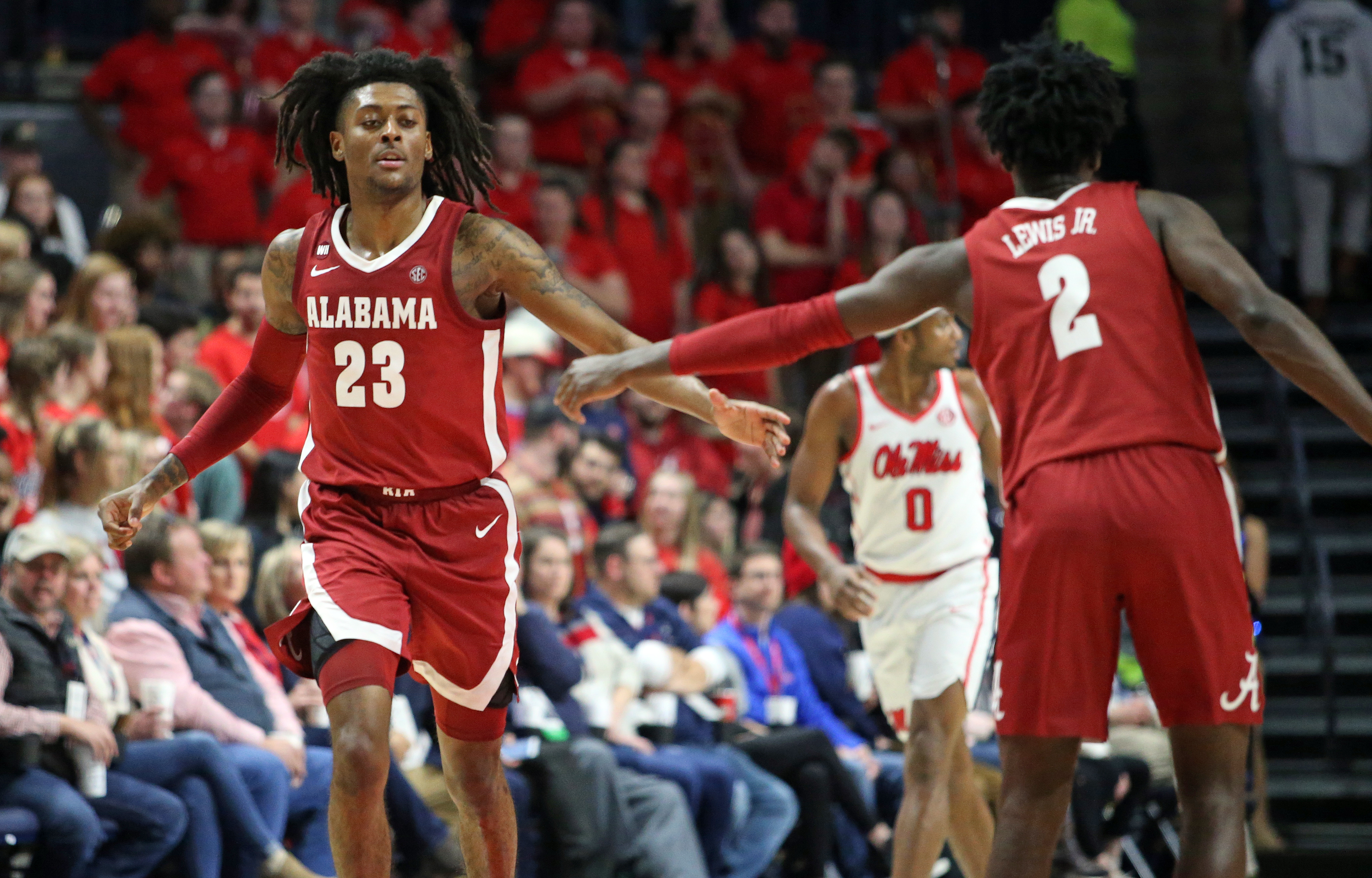 NCAA Basketball: Alabama at Mississippi