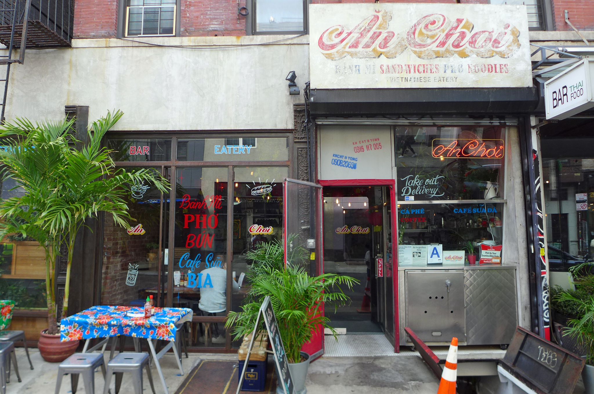 The Lower East Side’s An Choi evokes a market food stall in Vietnam