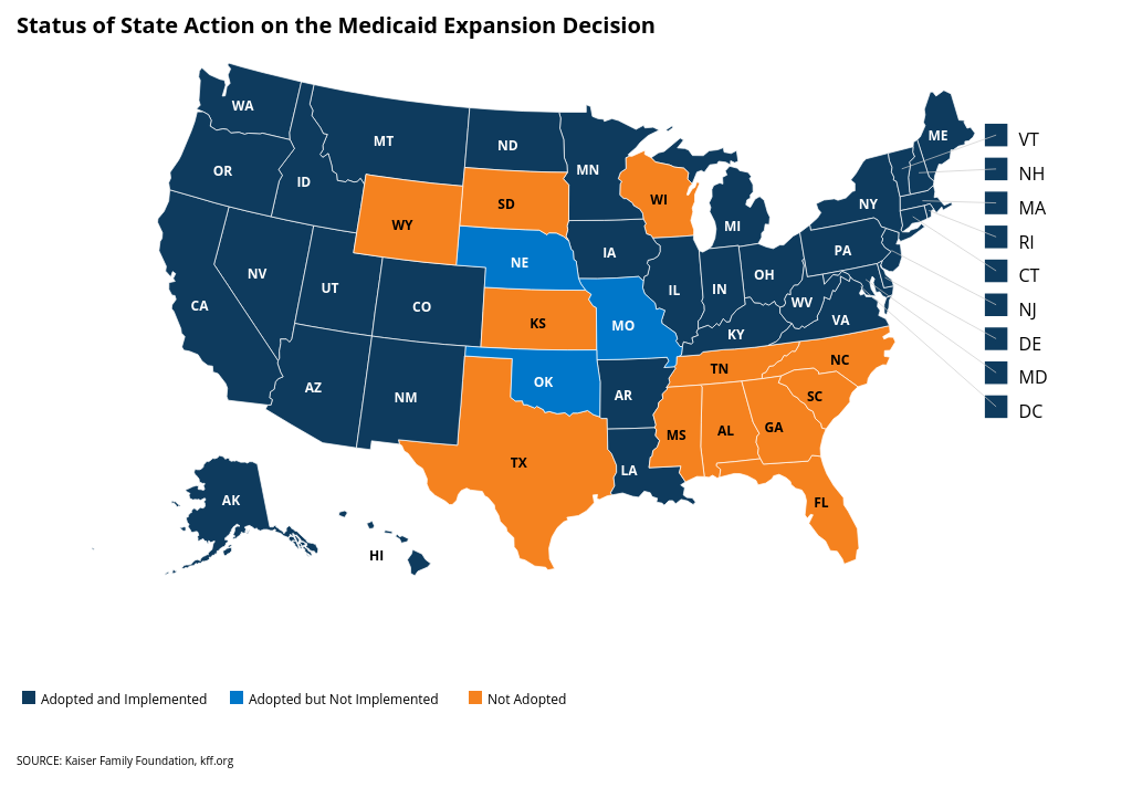 Missouri became the latest state to expand Medicaid when voters passed Amendment 2 in Tuesday’s primary election.