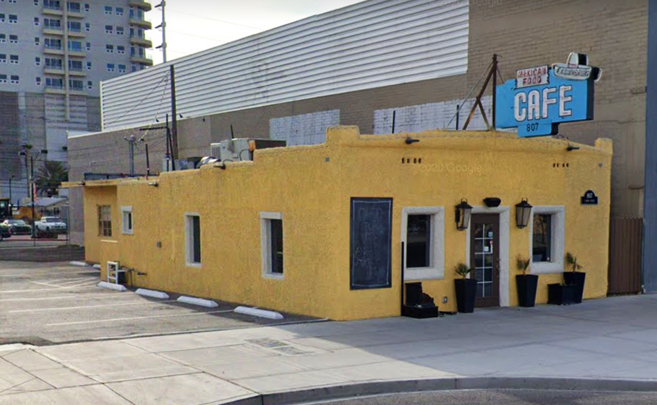 The exterior of El Sombrero Cafe, to be transformed into Letty’s by restaurateur Leticia Mitchell.