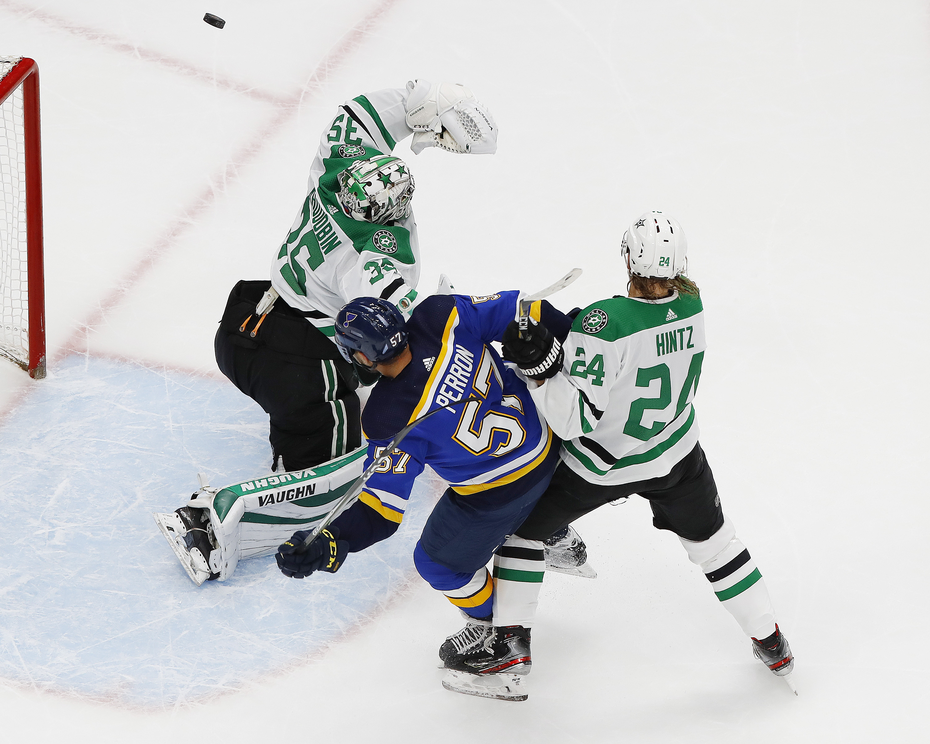 NHL: Western Conference Qualifications-Dallas Stars at St. Louis Blues