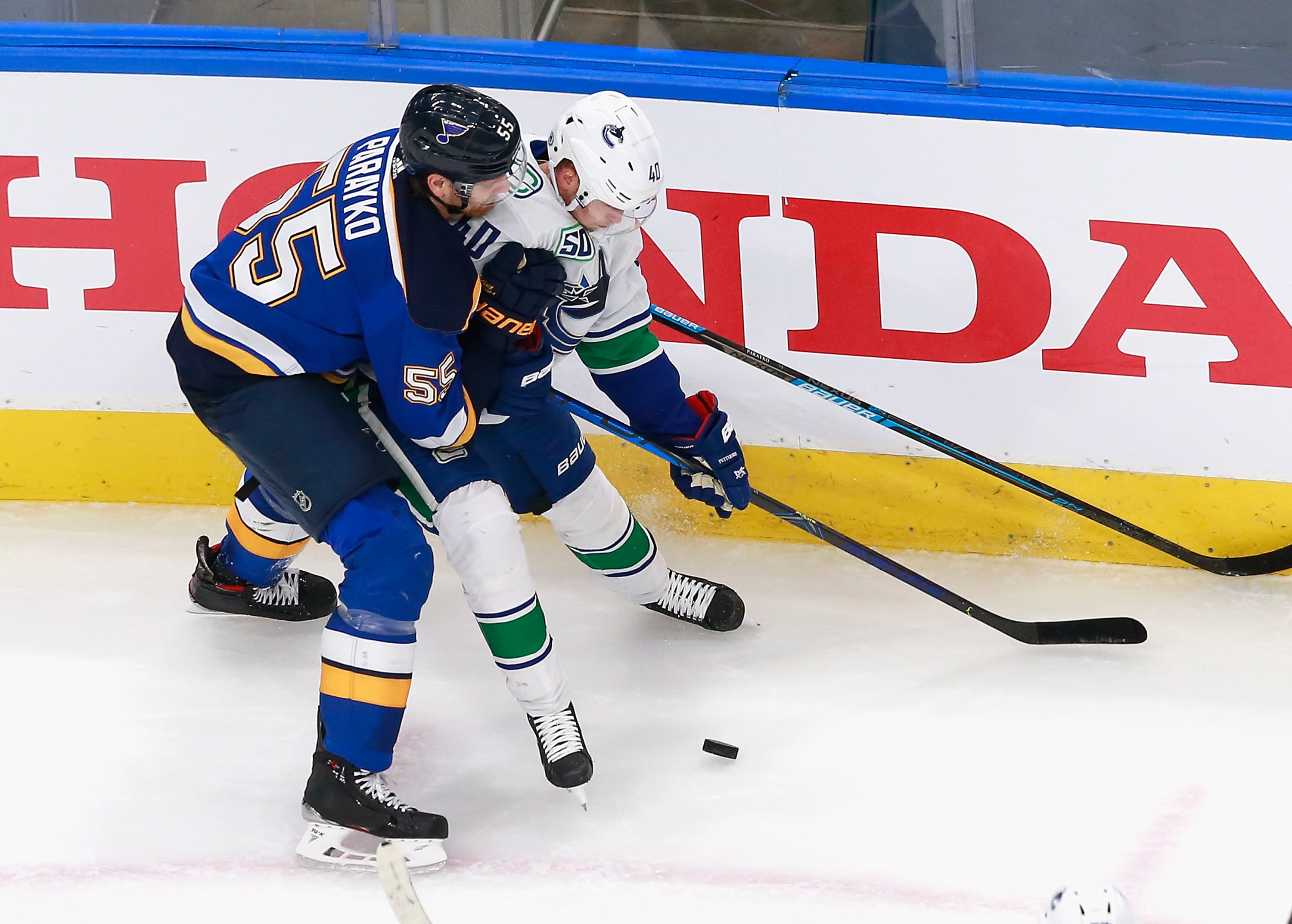 Vancouver Canucks v St Louis Blues - Game One