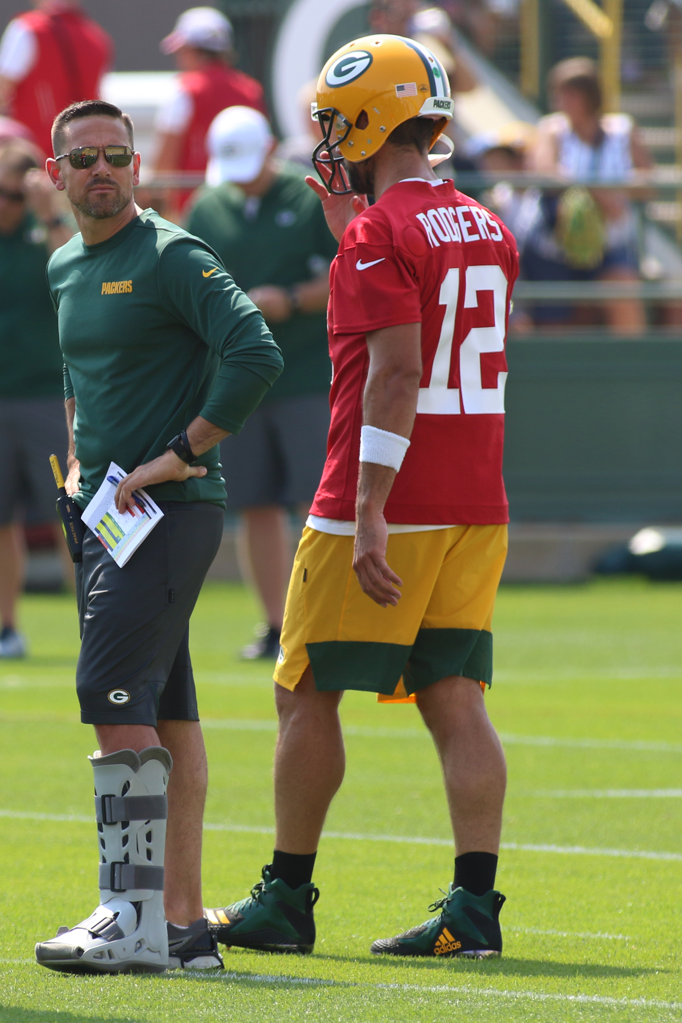 NFL: JUL 25 Packers Training Camp