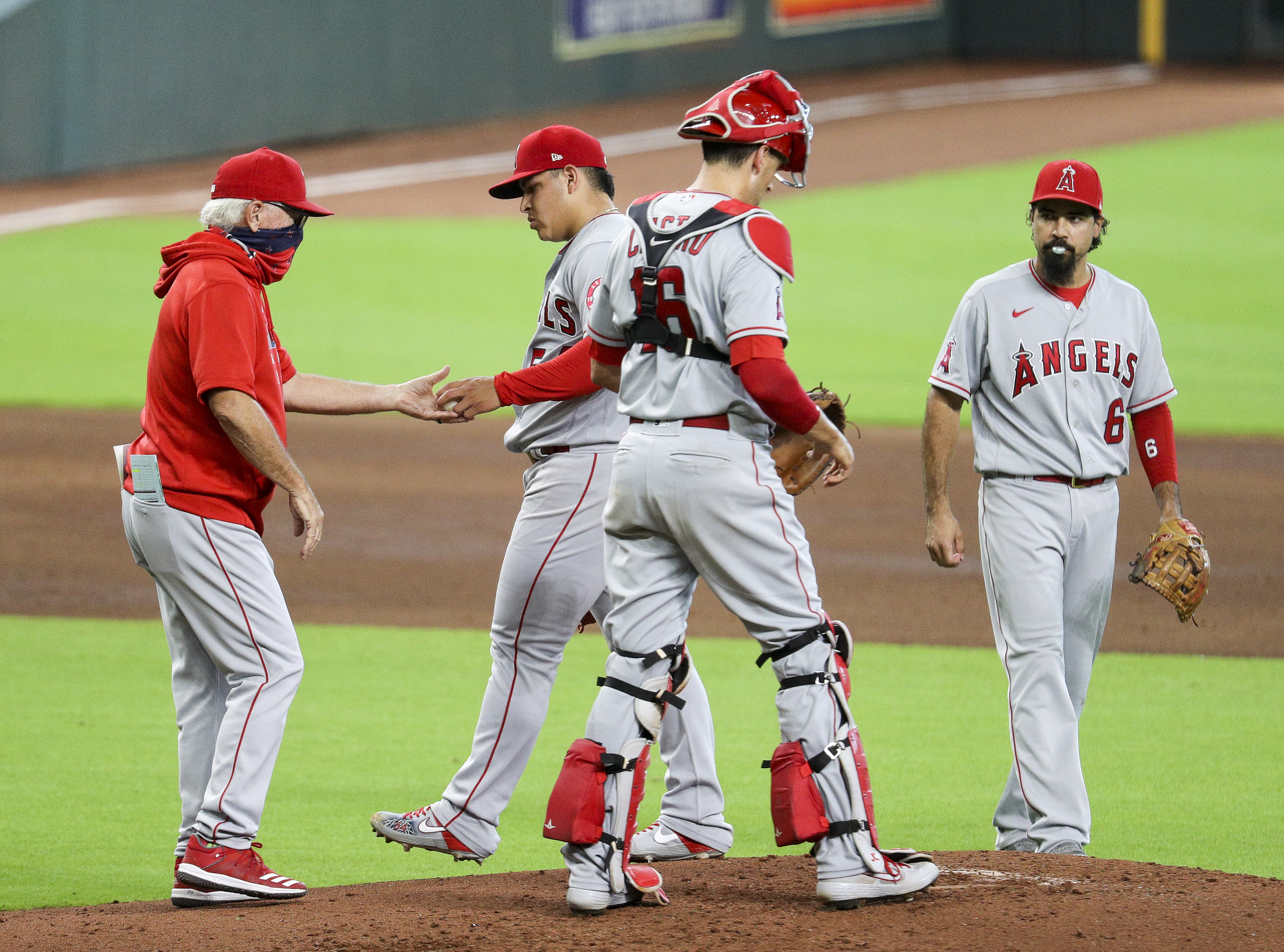 Los Angeles Angels v Houston Astros - Game One