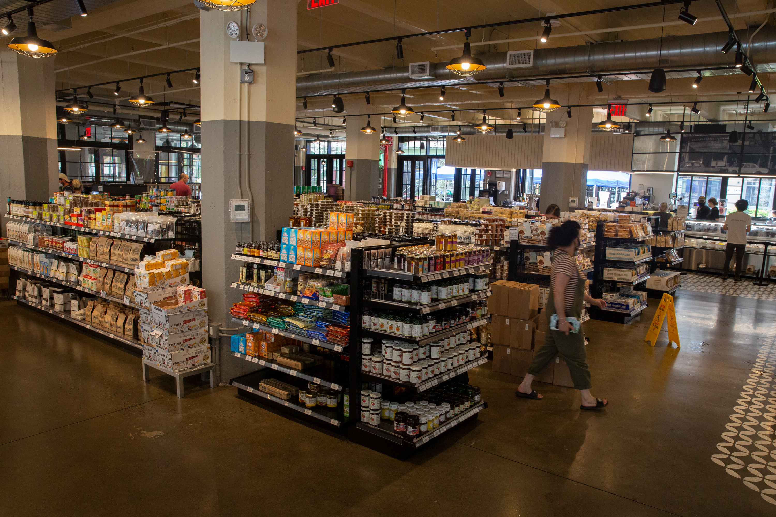 Middle Eastern grocer Sahadi’s Industry City location, Sept. 10, 2020.