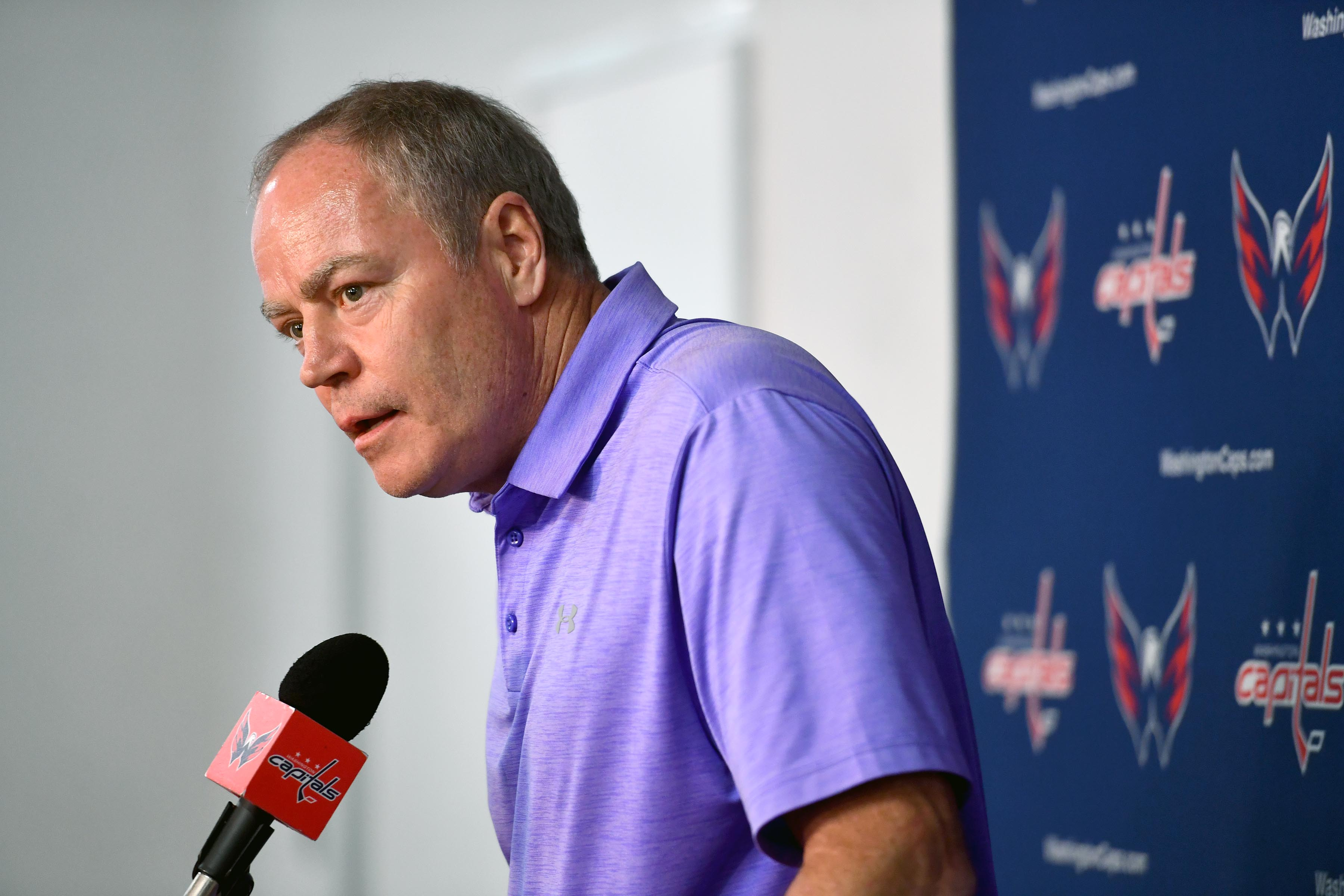 Washington Capitals GM announces that coach Barry Trotz resigns