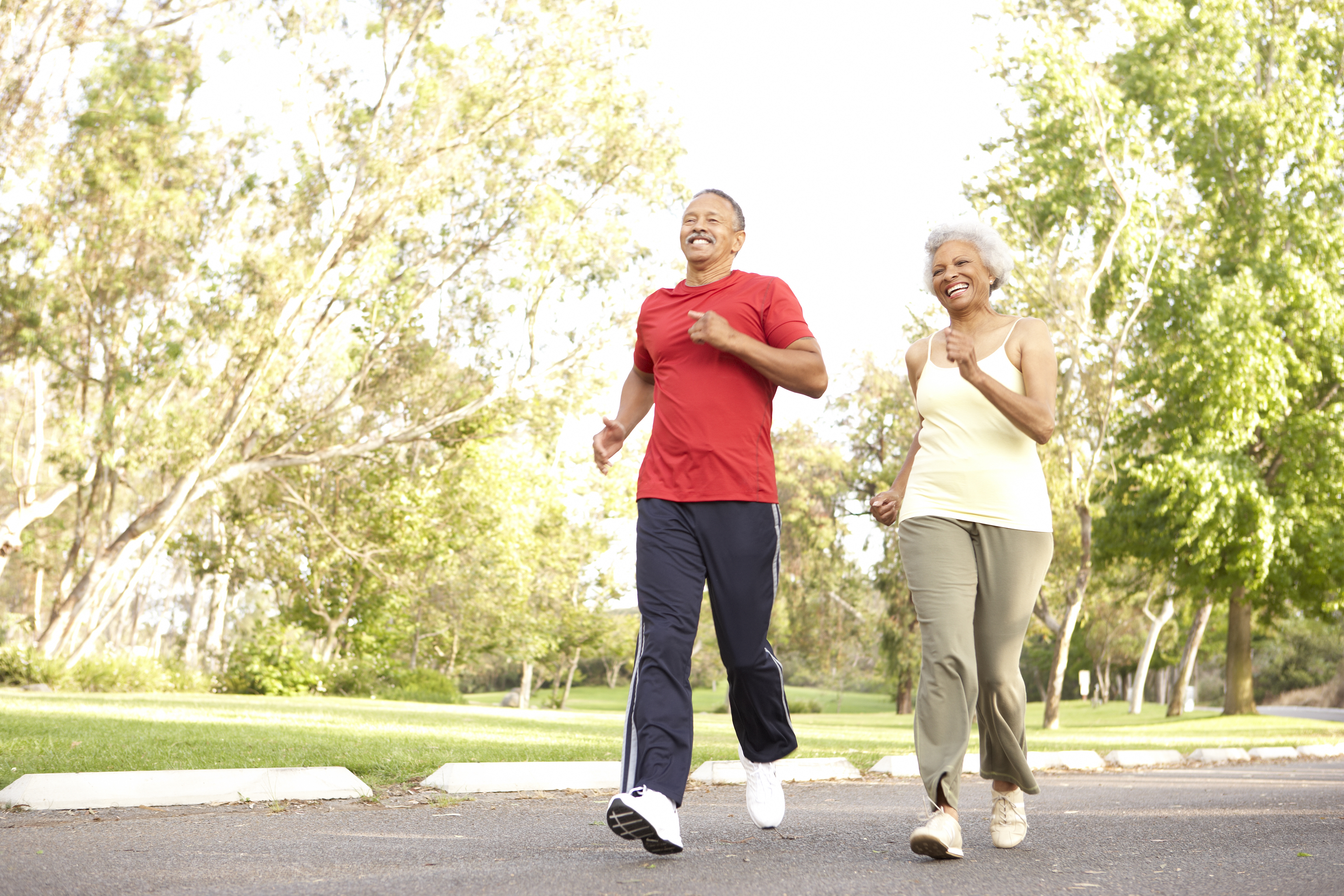 For a well-rounded exercise program, think in terms of a mix of activities to improve endurance, increase strength and maintain flexibility. And be creative. Walking, jogging, swimming and biking all fit the bill for moderate aerobic activities for endurance, but so do dancing, raking the lawn or playing badminton.